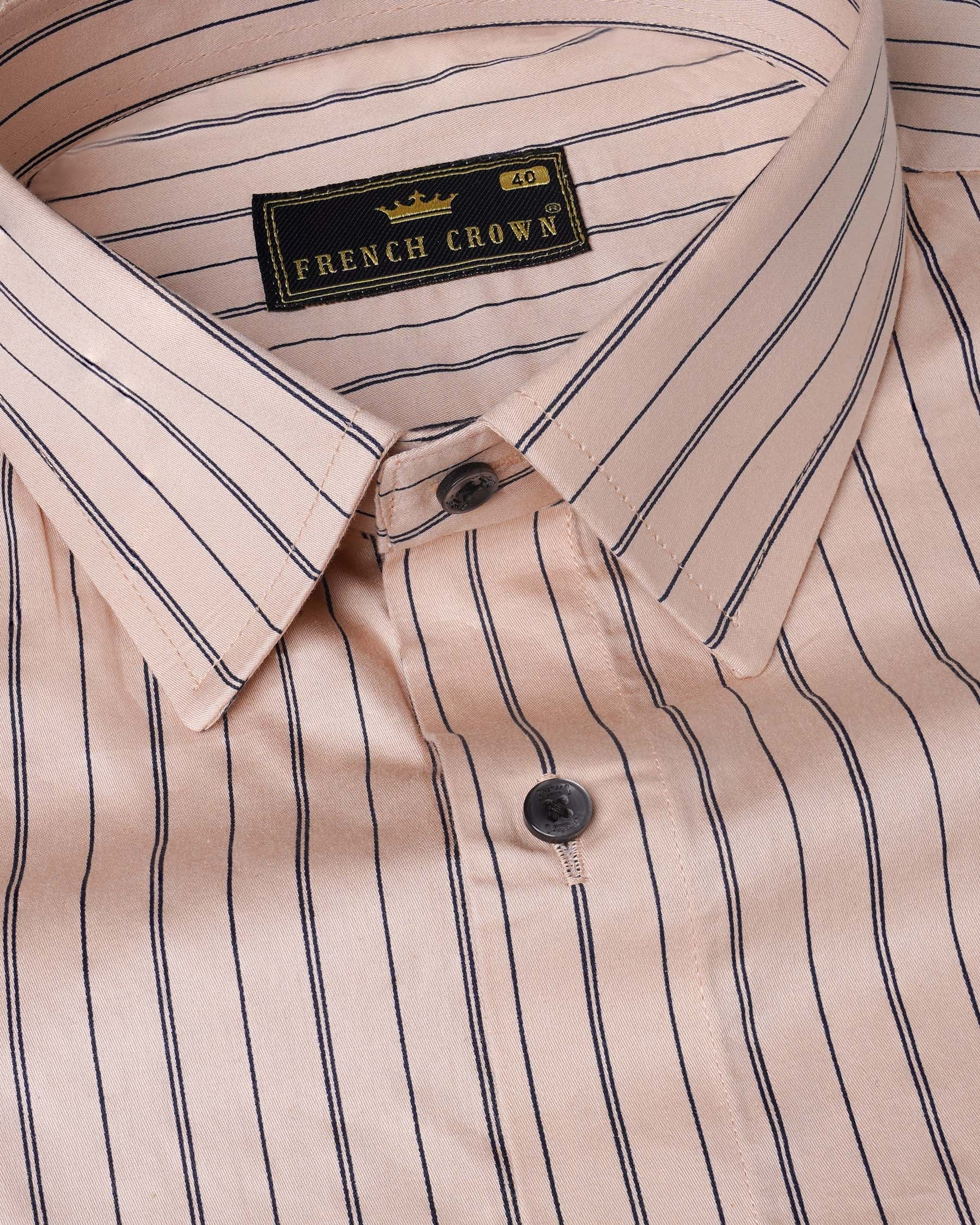 Timberwolf Brown with Black Striped Super Soft Premium Cotton Shirt 8002-BLK-38,8002-BLK-38,8002-BLK-39,8002-BLK-39,8002-BLK-40,8002-BLK-40,8002-BLK-42,8002-BLK-42,8002-BLK-44,8002-BLK-44,8002-BLK-46,8002-BLK-46,8002-BLK-48,8002-BLK-48,8002-BLK-50,8002-BLK-50,8002-BLK-52,8002-BLK-52