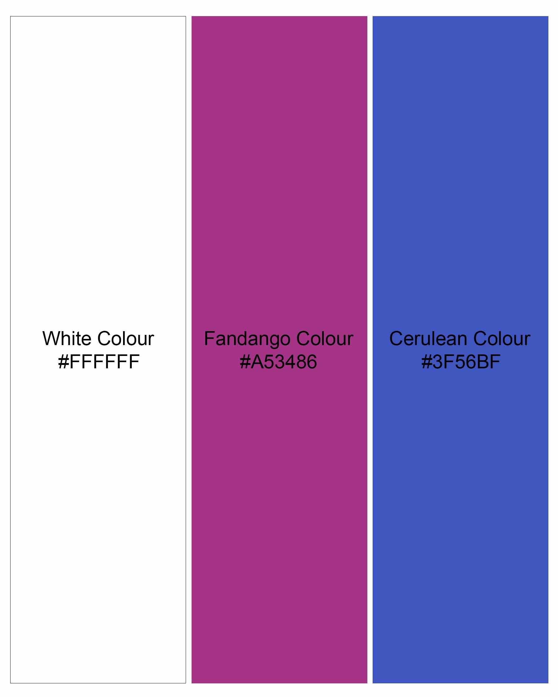 Fandango Purple and Cerulean Blue Plaid Premium Cotton Shirt  8025-M-38,8025-M-H-38,8025-M-39,8025-M-H-39,8025-M-40,8025-M-H-40,8025-M-42,8025-M-H-42,8025-M-44,8025-M-H-44,8025-M-46,8025-M-H-46,8025-M-48,8025-M-H-48,8025-M-50,8025-M-H-50,8025-M-52,8025-M-H-52
