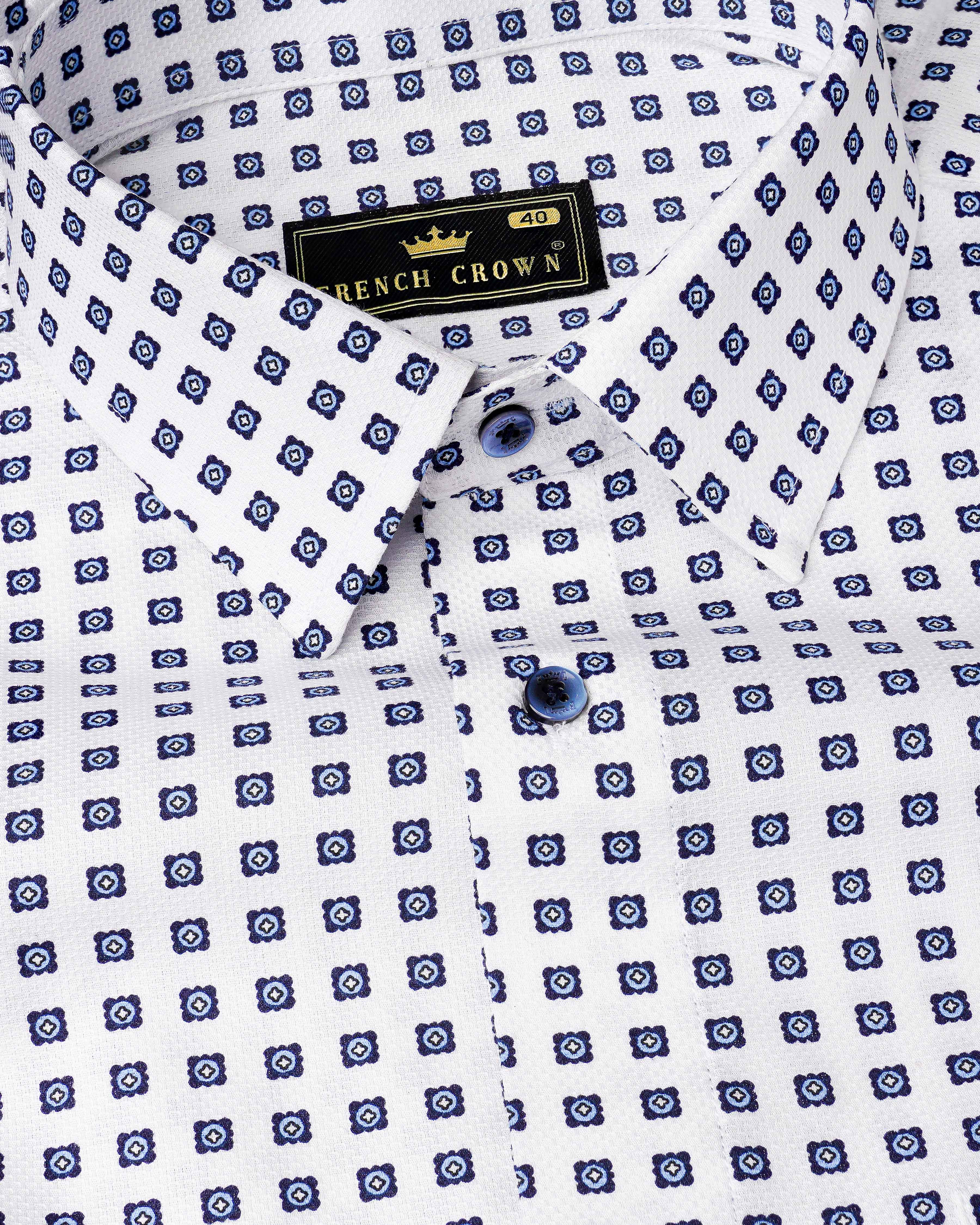 Bright White with Ebony Clay Navy Blue Box Dobby Textured Premium Giza Cotton Shirt 8064-BLE-38,8064-BLE-38,8064-BLE-39,8064-BLE-39,8064-BLE-40,8064-BLE-40,8064-BLE-42,8064-BLE-42,8064-BLE-44,8064-BLE-44,8064-BLE-46,8064-BLE-46,8064-BLE-48,8064-BLE-48,8064-BLE-50,8064-BLE-50,8064-BLE-52,8064-BLE-52