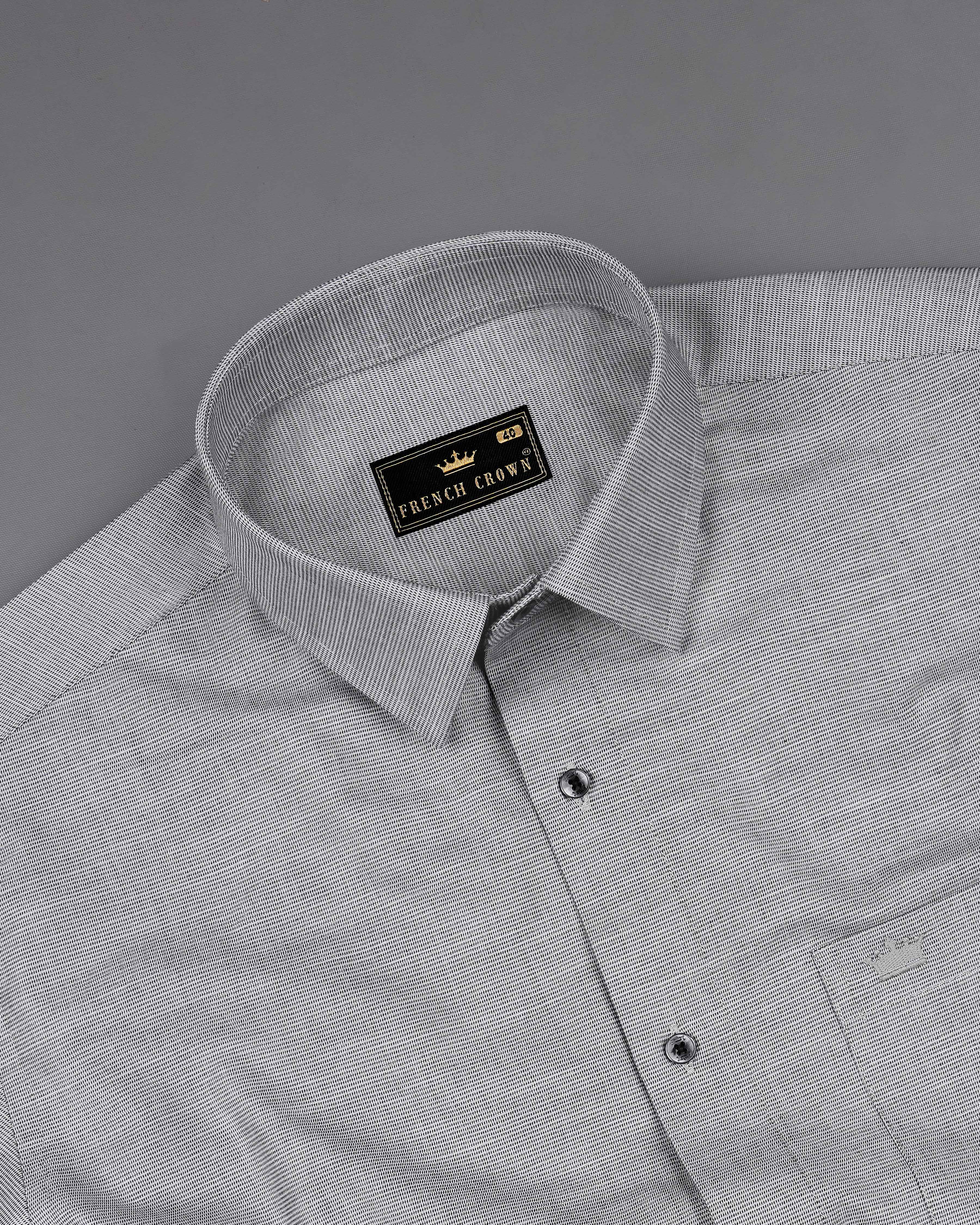 Metallic Gray with Black Premium Giza Cotton Chambray Shirt 8065-BLK-38,8065-BLK-38,8065-BLK-39,8065-BLK-39,8065-BLK-40,8065-BLK-40,8065-BLK-42,8065-BLK-42,8065-BLK-44,8065-BLK-44,8065-BLK-46,8065-BLK-46,8065-BLK-48,8065-BLK-48,8065-BLK-50,8065-BLK-50,8065-BLK-52,8065-BLK-52