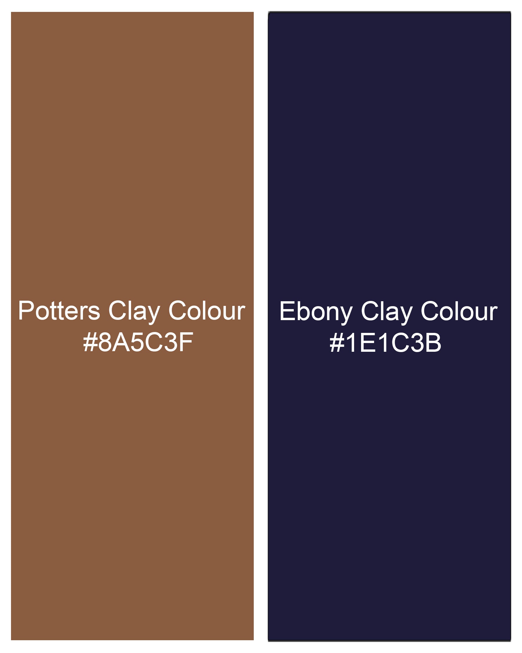 Potter Clay Brown with Ebony Clay Navy Blue Striped Dobby Textured Premium Giza Cotton Shirt 8097-BD-BLE-38, 8097-BD-BLE-H-38, 8097-BD-BLE-39, 8097-BD-BLE-H-39, 8097-BD-BLE-40, 8097-BD-BLE-H-40, 8097-BD-BLE-42, 8097-BD-BLE-H-42, 8097-BD-BLE-44, 8097-BD-BLE-H-44, 8097-BD-BLE-46, 8097-BD-BLE-H-46, 8097-BD-BLE-48, 8097-BD-BLE-H-48, 8097-BD-BLE-50, 8097-BD-BLE-H-50, 8097-BD-BLE-52, 8097-BD-BLE-H-52
