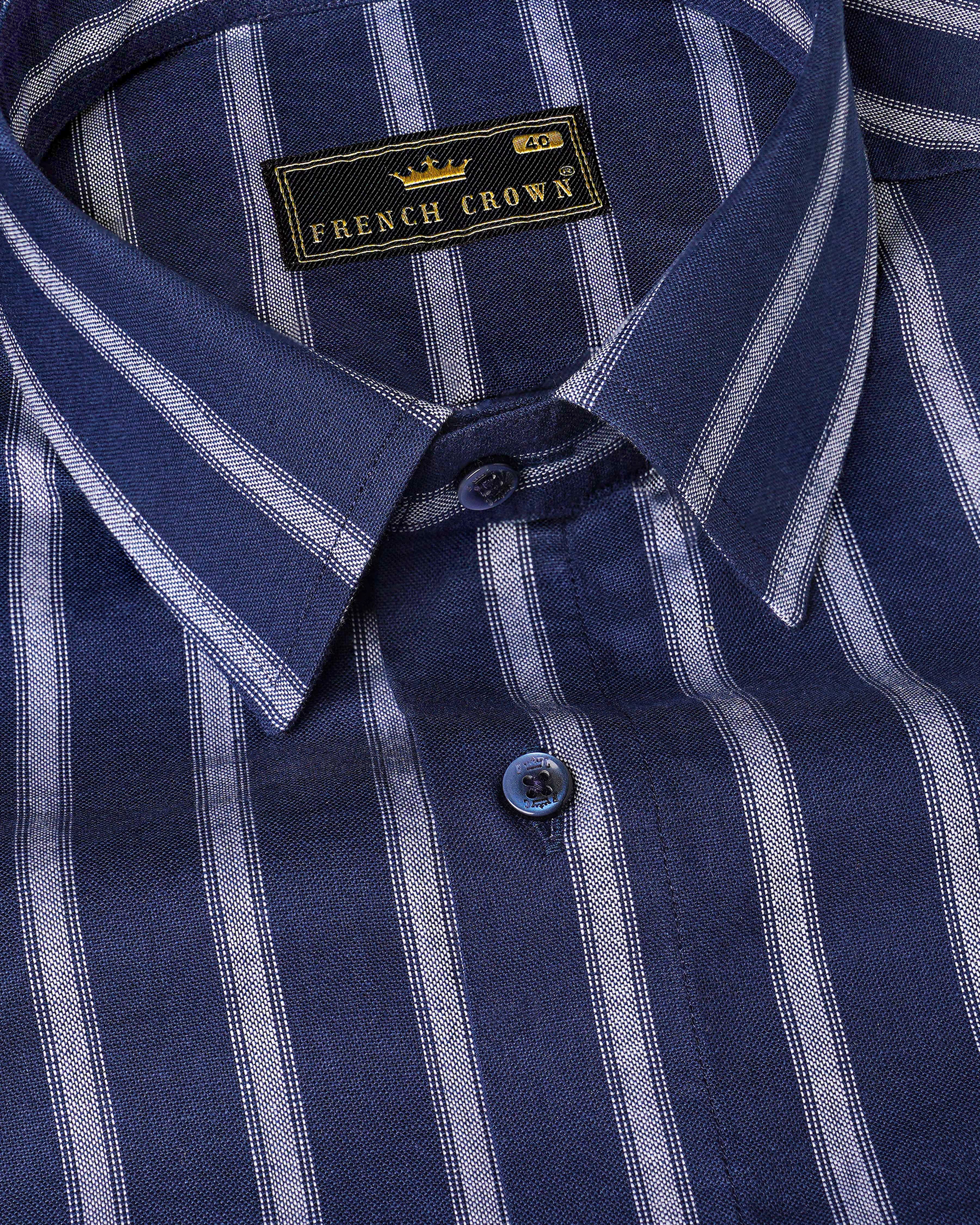 Firefly Blue with Chatelle Gray Striped Dobby Textured Premium Giza Cotton Shirt 8207-BLE -38,8207-BLE -H-38,8207-BLE -39,8207-BLE -H-39,8207-BLE -40,8207-BLE -H-40,8207-BLE -42,8207-BLE -H-42,8207-BLE -44,8207-BLE -H-44,8207-BLE -46,8207-BLE -H-46,8207-BLE -48,8207-BLE -H-48,8207-BLE -50,8207-BLE -H-50,8207-BLE -52,8207-BLE -H-52