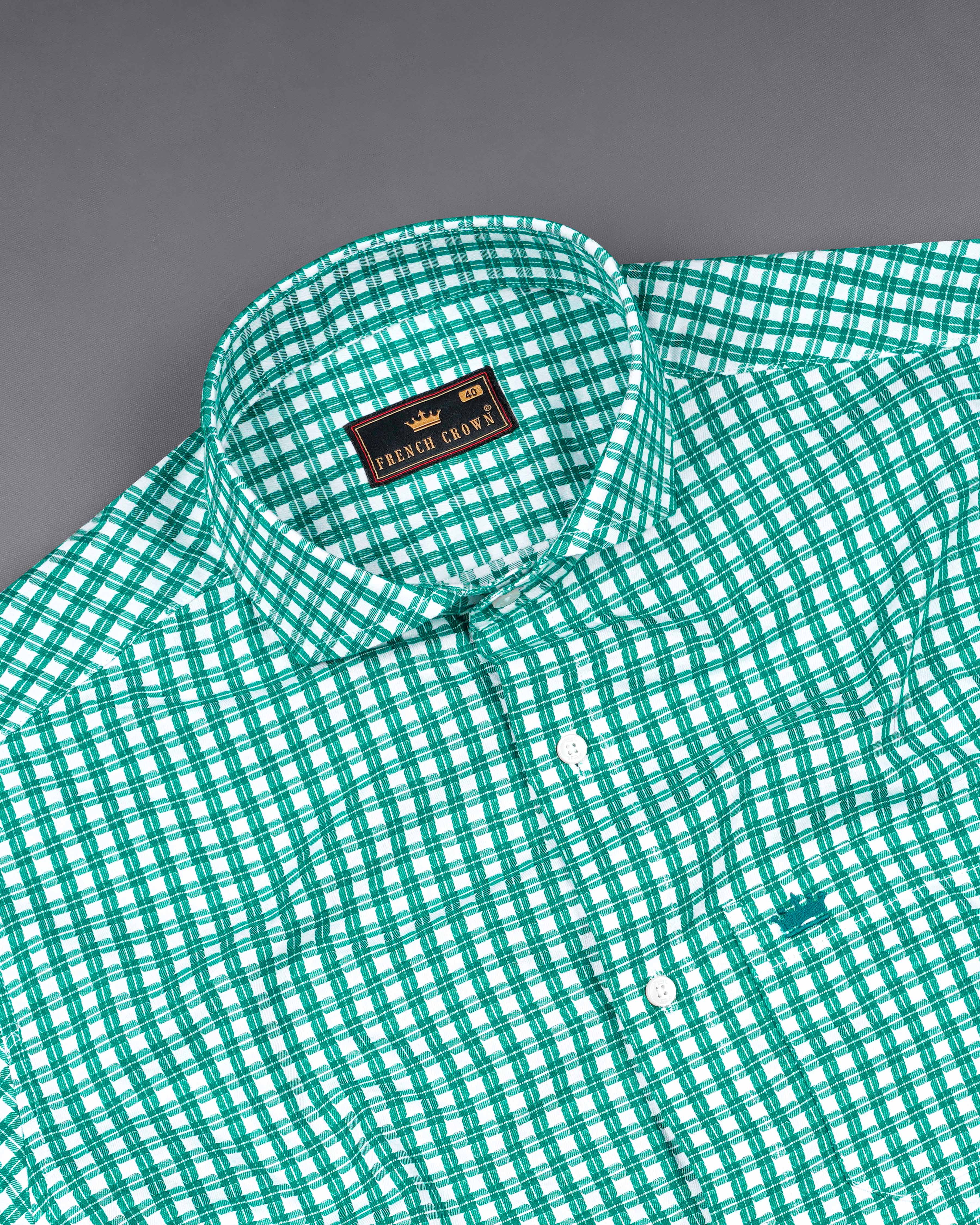 Lochinvar Aqua Green with White Gingham Dobby Textured Premium Giza Cotton Shirt 8245-CA-38,8245-CA-H-38,8245-CA-39,8245-CA-H-39,8245-CA-40,8245-CA-H-40,8245-CA-42,8245-CA-H-42,8245-CA-44,8245-CA-H-44,8245-CA-46,8245-CA-H-46,8245-CA-48,8245-CA-H-48,8245-CA-50,8245-CA-H-50,8245-CA-52,8245-CA-H-52