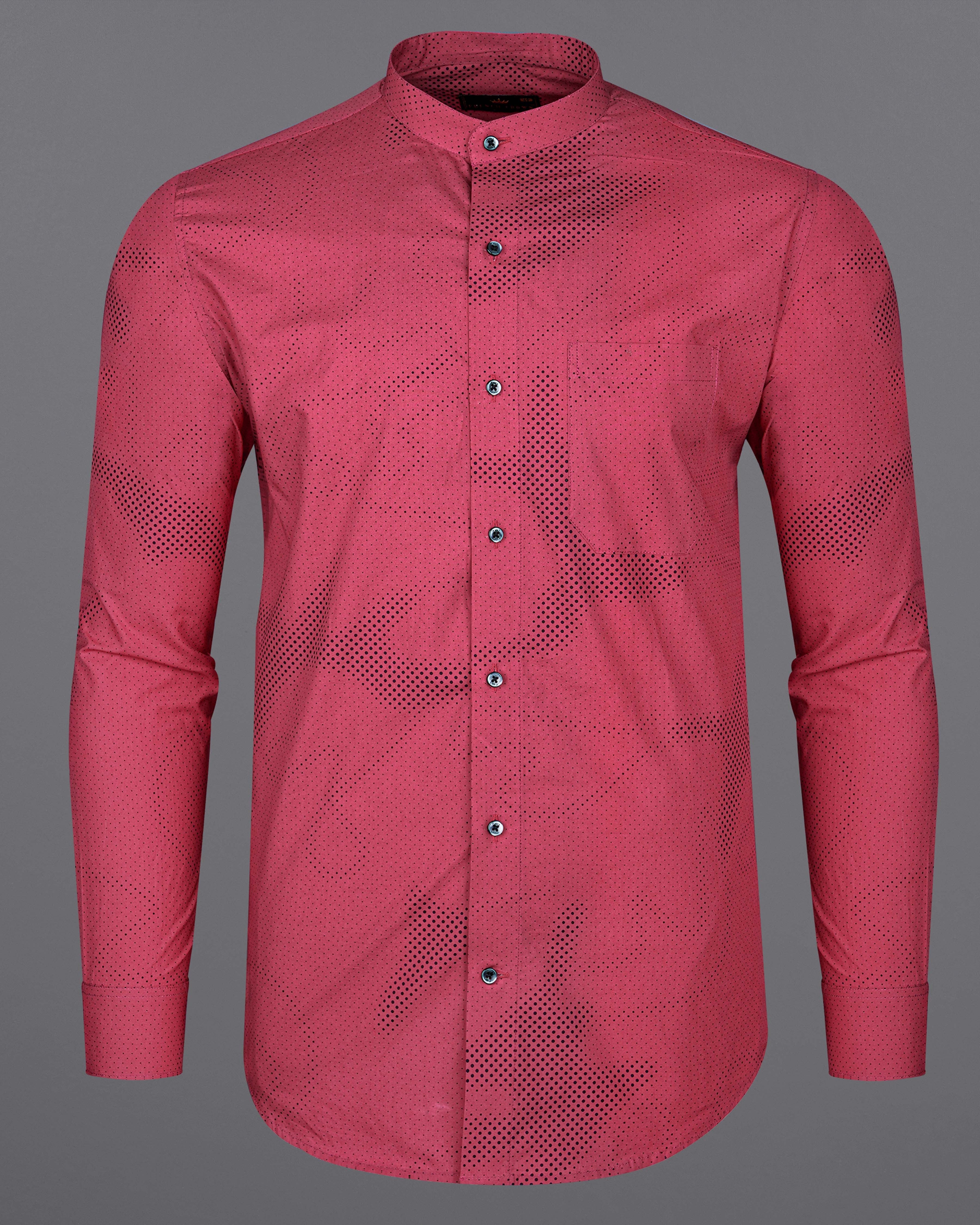 Burgundy with Asphalt Black Dotted Premium Cotton Shirt 8270-M-BLK-38, 8270-M-BLK-H-38, 8270-M-BLK-39, 8270-M-BLK-H-39, 8270-M-BLK-40, 8270-M-BLK-H-40, 8270-M-BLK-42, 8270-M-BLK-H-42, 8270-M-BLK-44, 8270-M-BLK-H-44, 8270-M-BLK-46, 8270-M-BLK-H-46, 8270-M-BLK-48, 8270-M-BLK-H-48, 8270-M-BLK-50, 8270-M-BLK-H-50, 8270-M-BLK-52, 8270-M-BLK-H-52