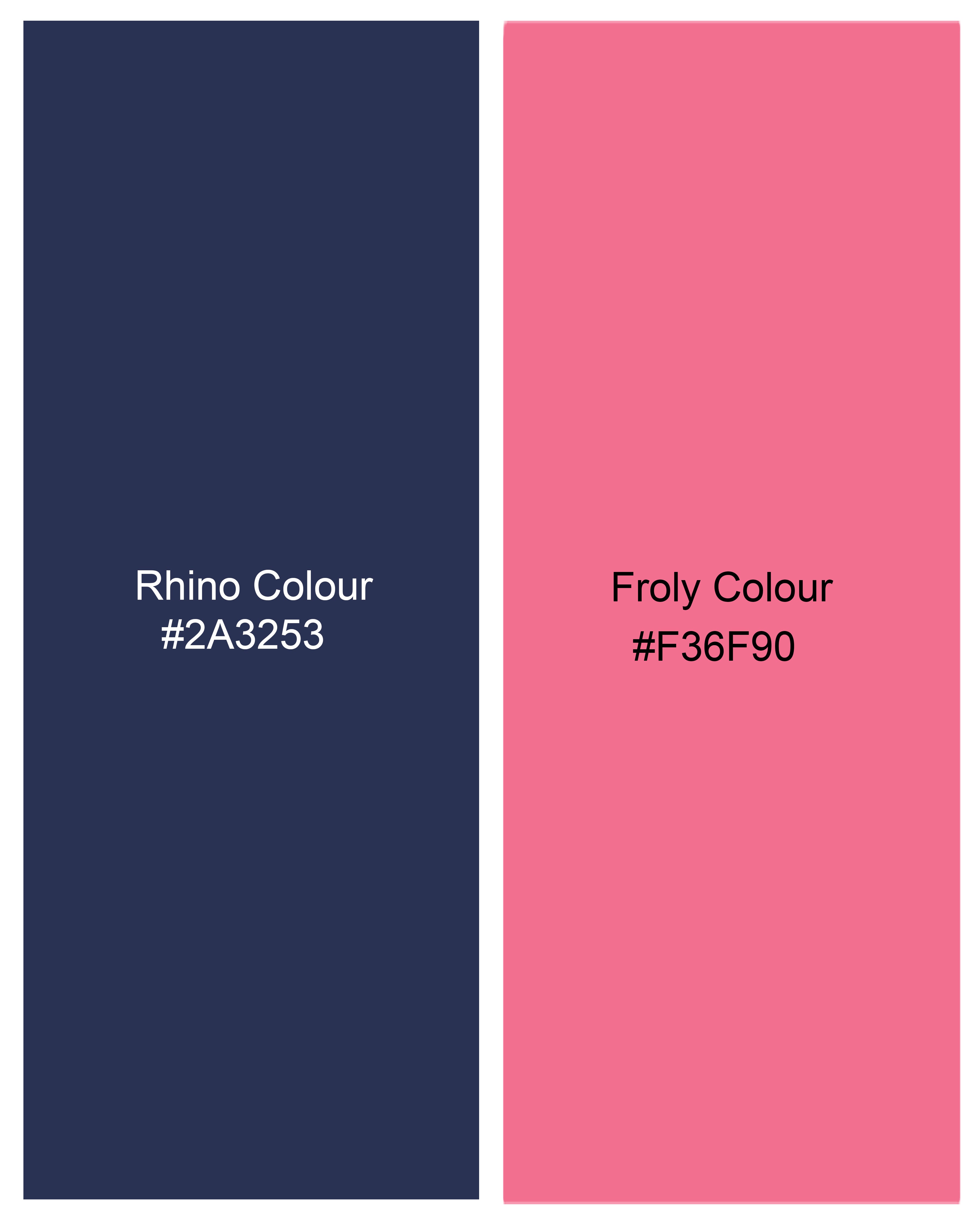 Rhino Navy Blue with Froly Pink Twill Windowpane Premium Cotton Shirt 8412-BD-38, 8412-BD-H-38, 8412-BD-39,8412-BD-H-39, 8412-BD-40, 8412-BD-H-40, 8412-BD-42, 8412-BD-H-42, 8412-BD-44, 8412-BD-H-44, 8412-BD-46, 8412-BD-H-46, 8412-BD-48, 8412-BD-H-48, 8412-BD-50, 8412-BD-H-50, 8412-BD-52, 8412-BD-H-52