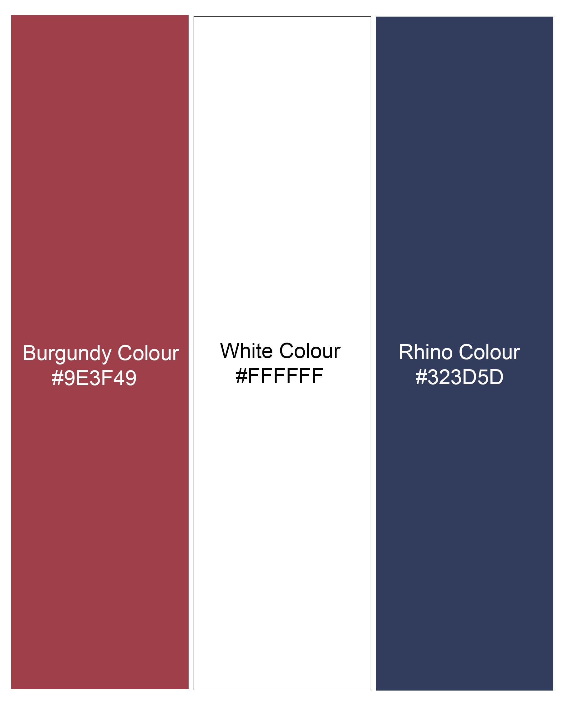 Burgundy with Bright White and Rhino Blue Checked Premium Cotton Shirt 8432-38, 8432-H-38, 8432-39,8432-H-39, 8432-40, 8432-H-40, 8432-42, 8432-H-42, 8432-44, 8432-H-44, 8432-46, 8432-H-46, 8432-48, 8432-H-48, 8432-50, 8432-H-50, 8432-52, 8432-H-52