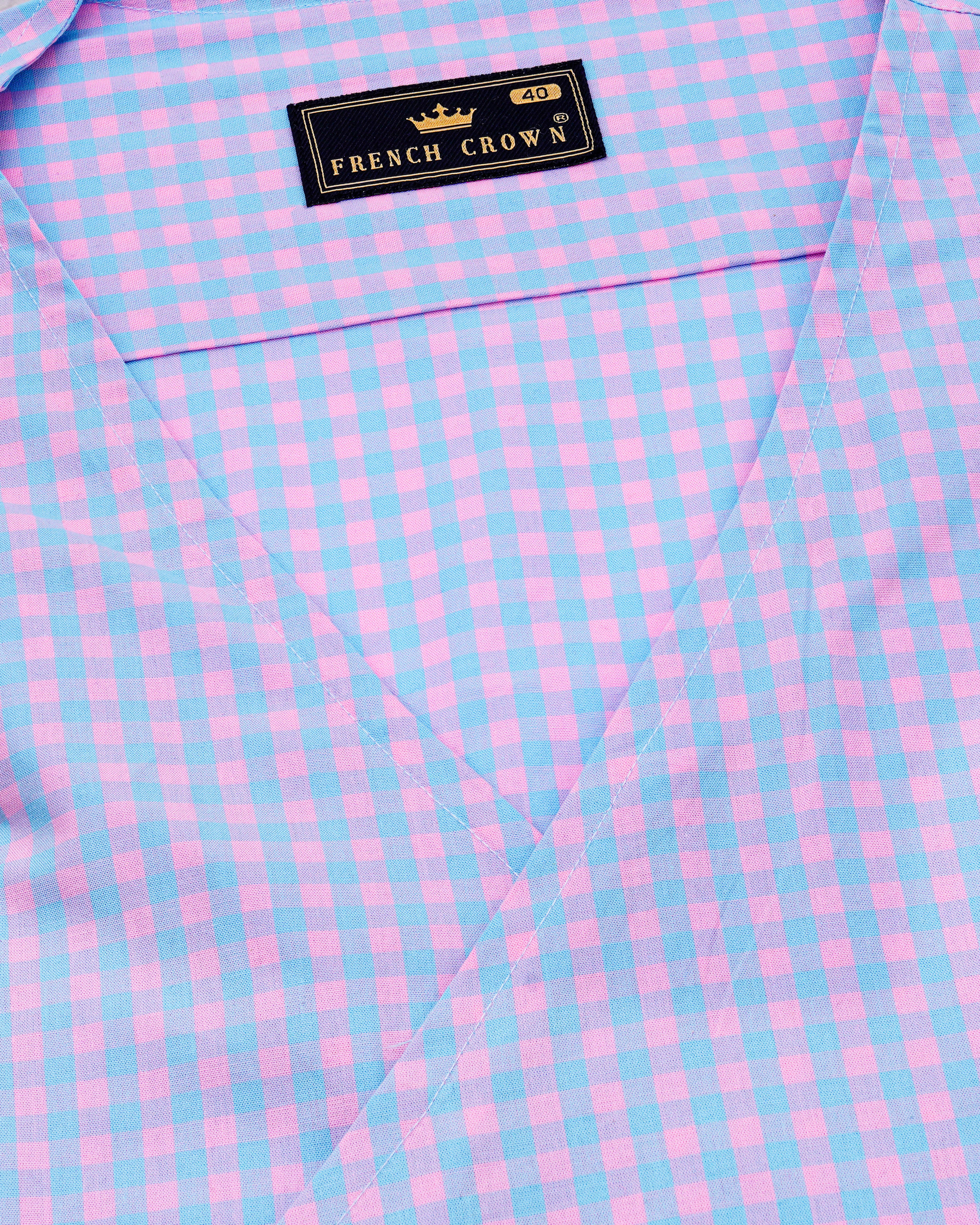 Lilac Pink and Sail Blue Gingham Premium Cotton Designer Shirt 8477-P234-38,8477-P234-H-38,8477-P234-389,8477-P234-389,8477-P234-40,8477-P234-H-40,8477-P234-402,8477-P234-402,8477-P234-404,8477-P234-404,8477-P234-406,8477-P234-406,8477-P234-408,8477-P234-408,8477-P234-50,8477-P234-H-50,8477-P234-502,8477-P234-502