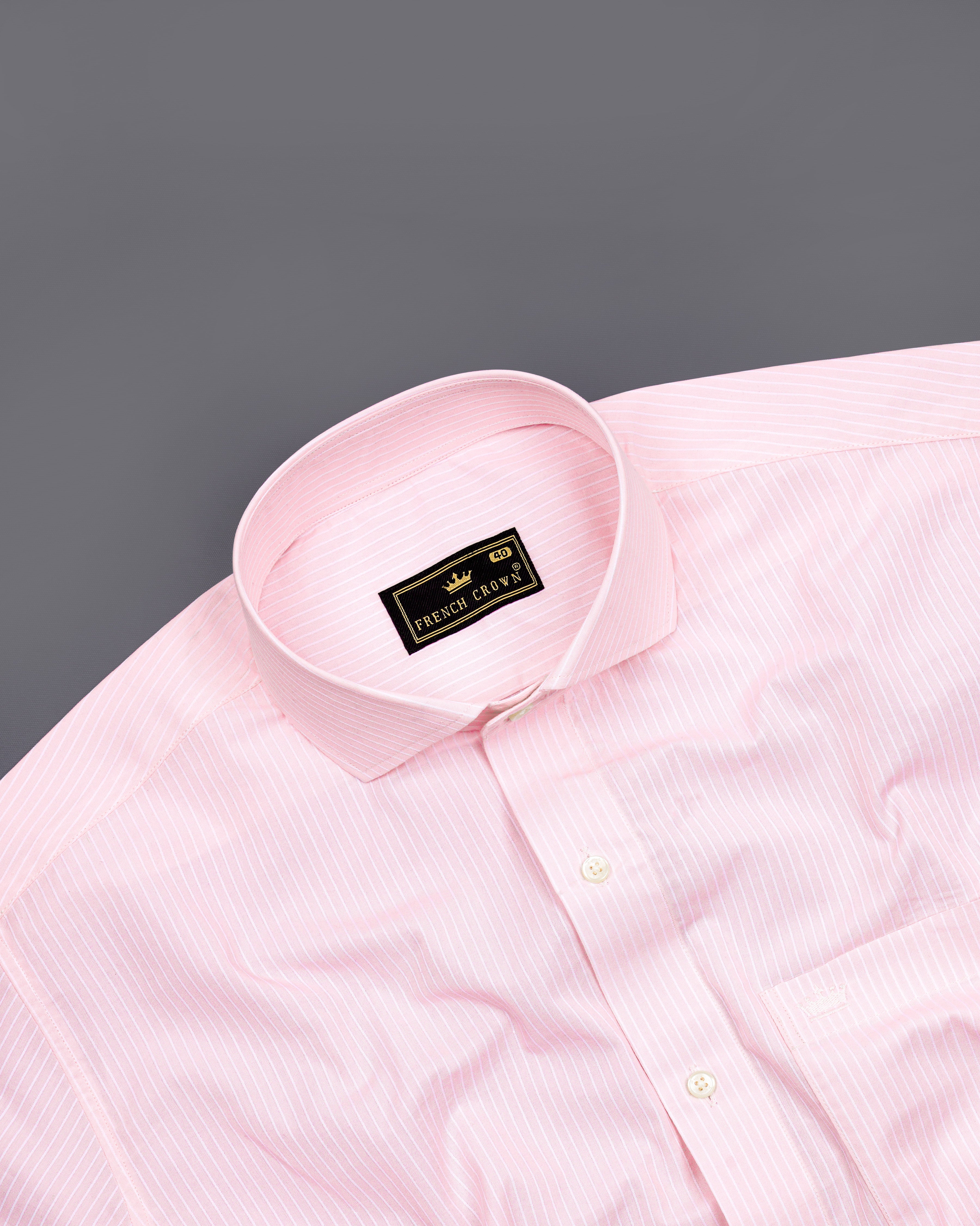 Carousel Pink Striped Dobby Textured Premium Giza Cotton Shirt  8506-CA-38,8506-CA-H-38,8506-CA-39,8506-CA-H-39,8506-CA-40,8506-CA-H-40,8506-CA-42,8506-CA-H-42,8506-CA-44,8506-CA-H-44,8506-CA-46,8506-CA-H-46,8506-CA-48,8506-CA-H-48,8506-CA-50,8506-CA-H-50,8506-CA-52,8506-CA-H-52