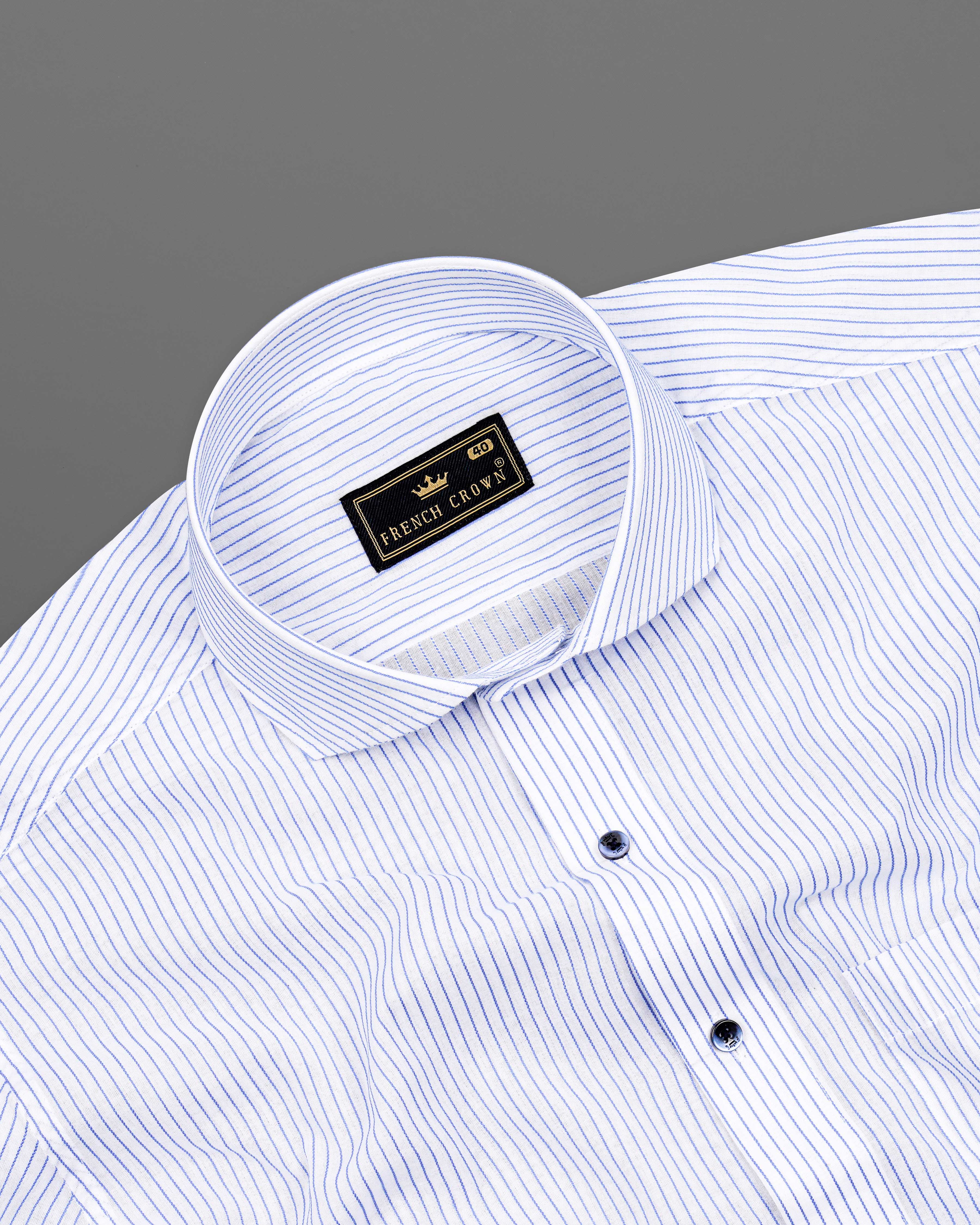 Bright White with Sapphire Blue Striped  Dobby Textured Premium Giza Cotton Shirt 8510-CA-BLE-38,8510-CA-BLE-H-38,8510-CA-BLE-9,8510-CA-BLE-9,8510-CA-BLE-40,8510-CA-BLE-H-40,8510-CA-BLE-2,8510-CA-BLE-2,8510-CA-BLE-4,8510-CA-BLE-4,8510-CA-BLE-6,8510-CA-BLE-6,8510-CA-BLE-8,8510-CA-BLE-8,8510-CA-BLE-50,8510-CA-BLE-H-50,8510-CA-BLE-2,8510-CA-BLE-2