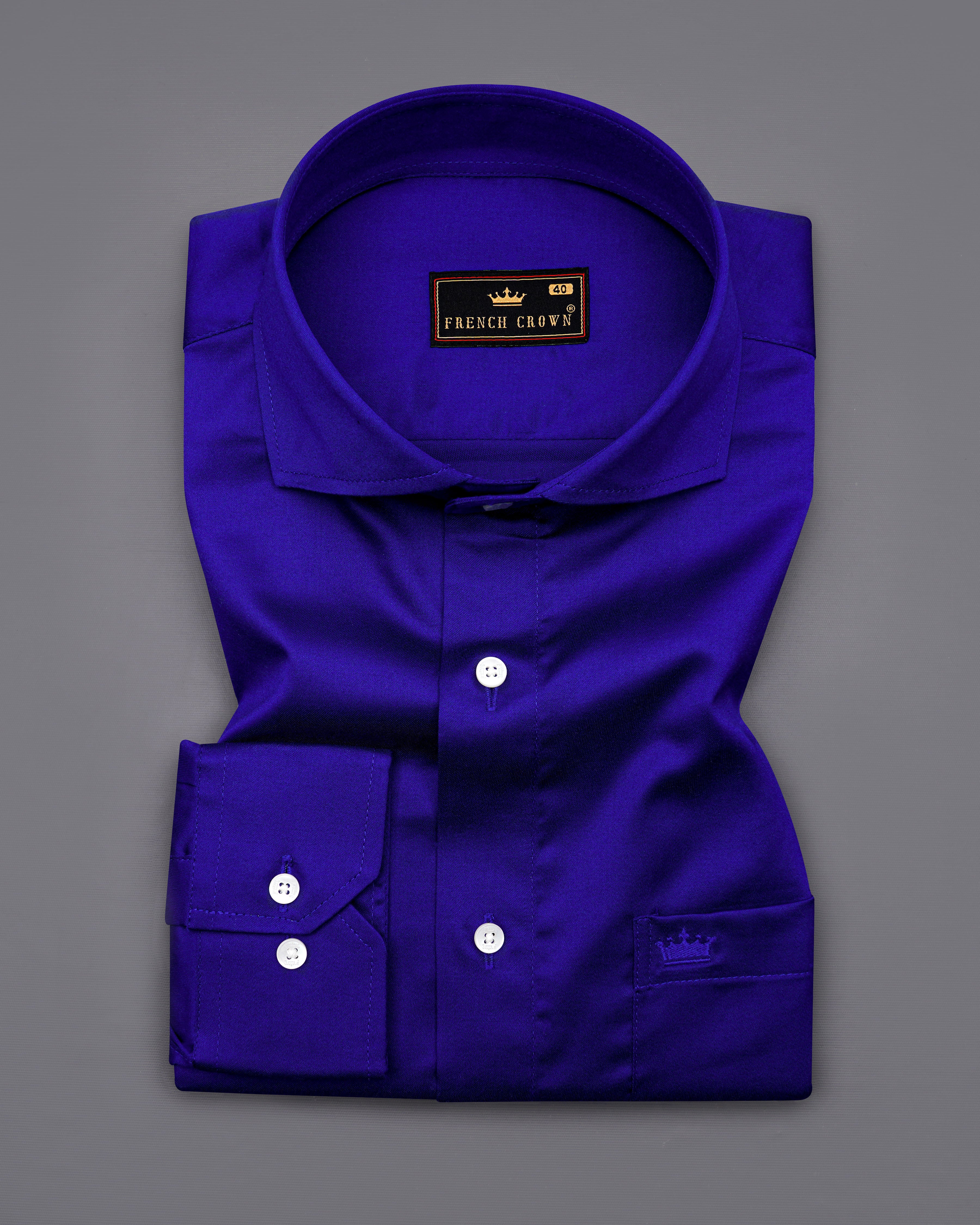 Indigo Blue Super Soft Premium Cotton Shirt 8562-CA-38, 8562-CA-H-38, 8562-CA-39, 8562-CA-H-39, 8562-CA-40, 8562-CA-H-40, 8562-CA-42, 8562-CA-H-42, 8562-CA-44, 8562-CA-H-44, 8562-CA-46, 8562-CA-H-46, 8562-CA-48, 8562-CA-H-48, 8562-CA-50, 8562-CA-H-50, 8562-CA-52, 8562-CA-H-52