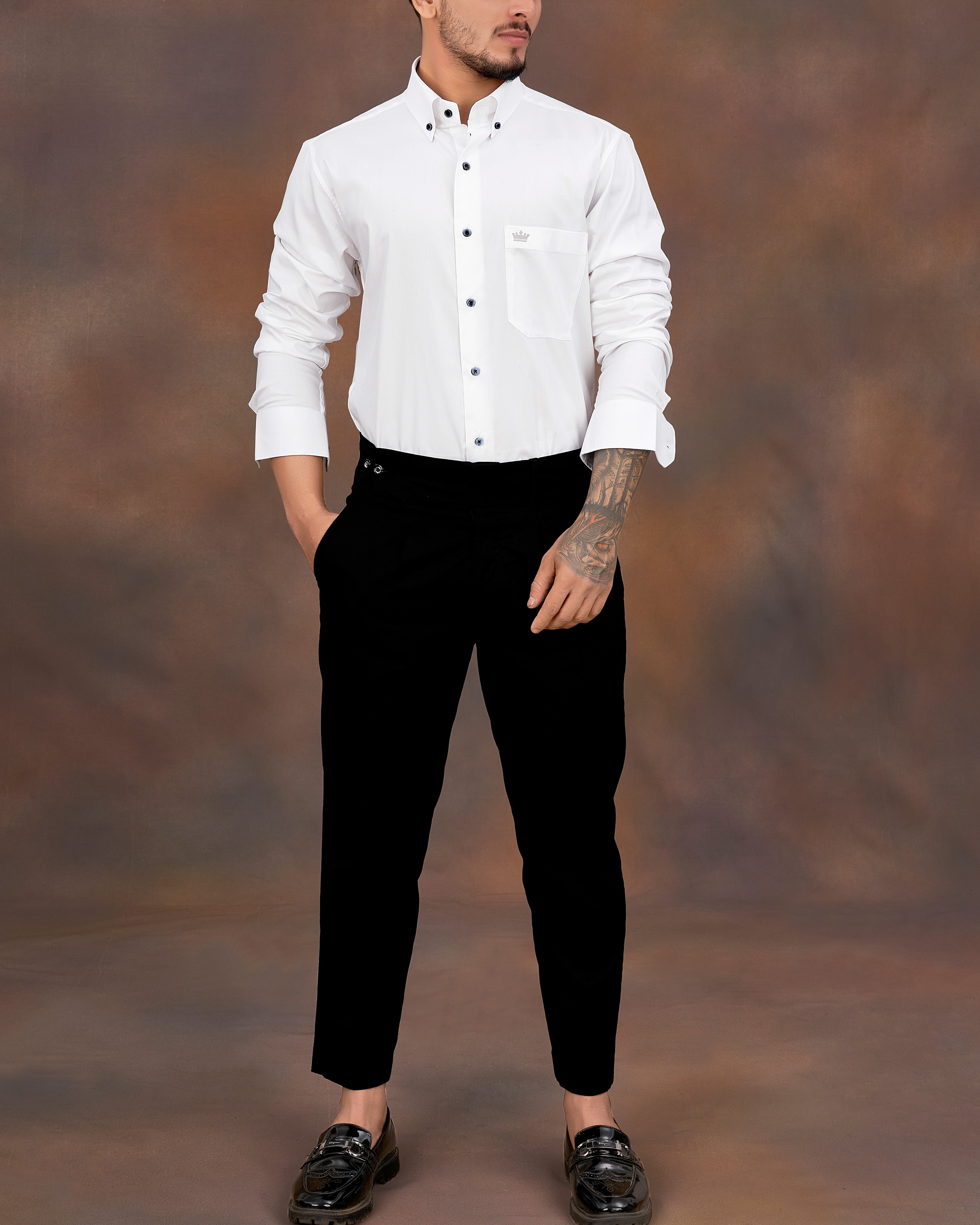 Bright White Royal Oxford Shirt 8575-BD-BLK-38, 8575-BD-BLK-H-38, 8575-BD-BLK-39, 8575-BD-BLK-H-39, 8575-BD-BLK-40, 8575-BD-BLK-H-40, 8575-BD-BLK-42, 8575-BD-BLK-H-42, 8575-BD-BLK-44, 8575-BD-BLK-H-44, 8575-BD-BLK-46, 8575-BD-BLK-H-46, 8575-BD-BLK-48, 8575-BD-BLK-H-48, 8575-BD-BLK-50, 8575-BD-BLK-H-50, 8575-BD-BLK-52, 8575-BD-BLK-H-52