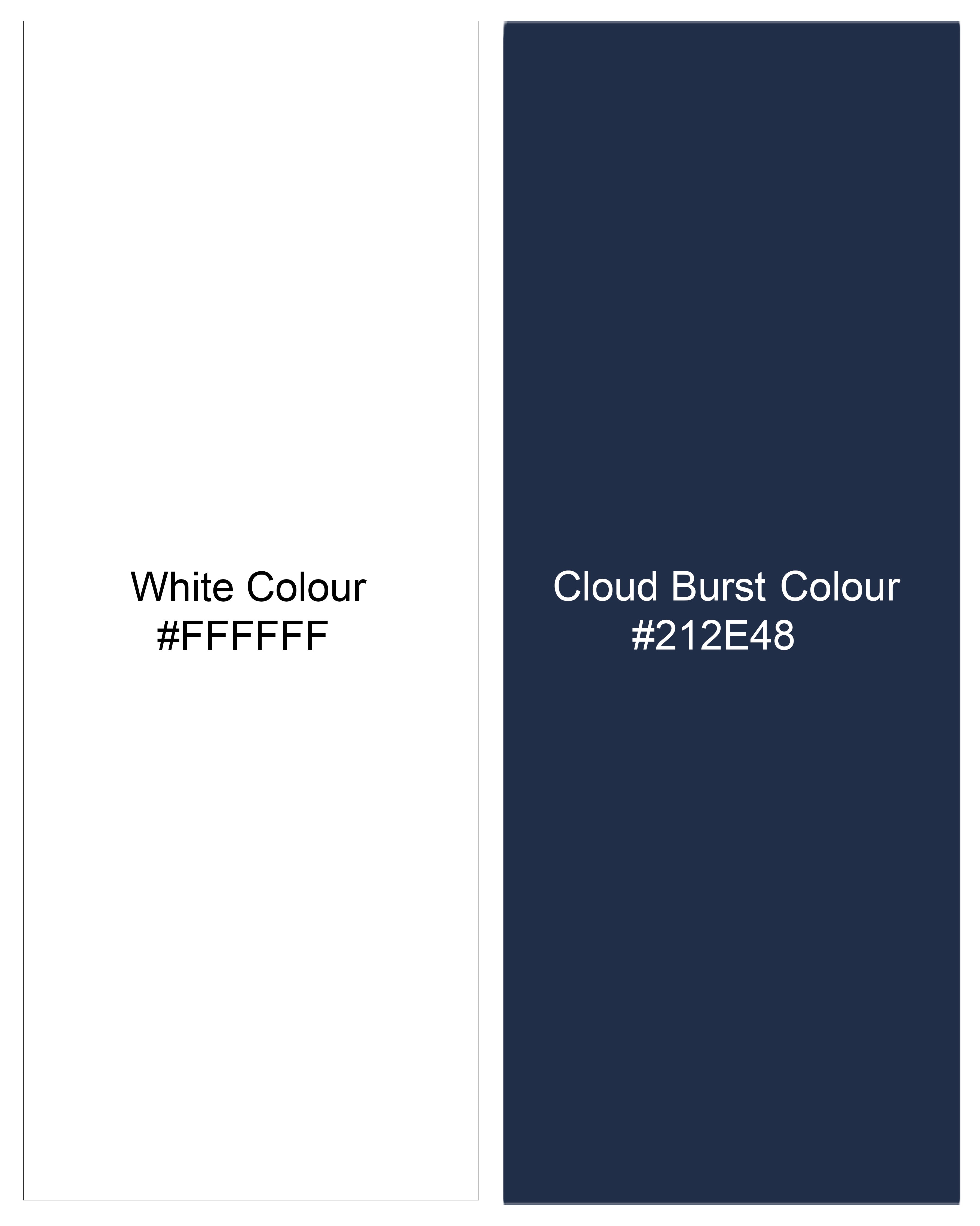 Bright White with CloudBurst Blue Paisley Printed Premium Cotton Shirt  8605-BLE-38,8605-BLE-H-38,8605-BLE-39,8605-BLE-H-39,8605-BLE-40,8605-BLE-H-40,8605-BLE-42,8605-BLE-H-42,8605-BLE-44,8605-BLE-H-44,8605-BLE-46,8605-BLE-H-46,8605-BLE-48,8605-BLE-H-48,8605-BLE-50,8605-BLE-H-50,8605-BLE-52,8605-BLE-H-52