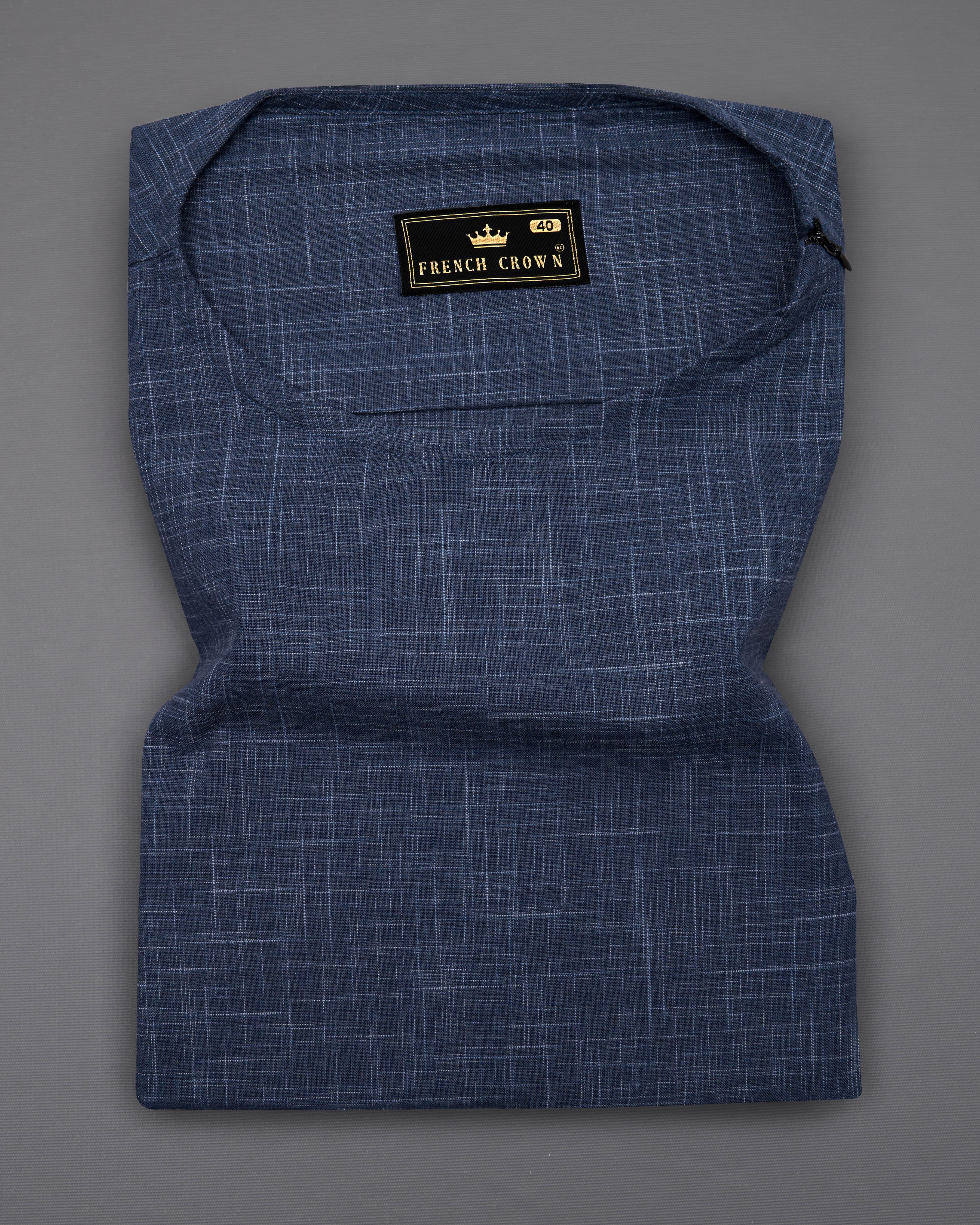 Gunmetal Navy Blue Chambray Bush Designer Shirt  8654-WOC-P295-38,8654-WOC-P295-H-38,8654-WOC-P295-39,8654-WOC-P295-H-39,8654-WOC-P295-40,8654-WOC-P295-H-40,8654-WOC-P295-42,8654-WOC-P295-H-42,8654-WOC-P295-44,8654-WOC-P295-H-44,8654-WOC-P295-46,8654-WOC-P295-H-46,8654-WOC-P295-48,8654-WOC-P295-H-48,8654-WOC-P295-50,8654-WOC-P295-H-50,8654-WOC-P295-52,8654-WOC-P295-H-52