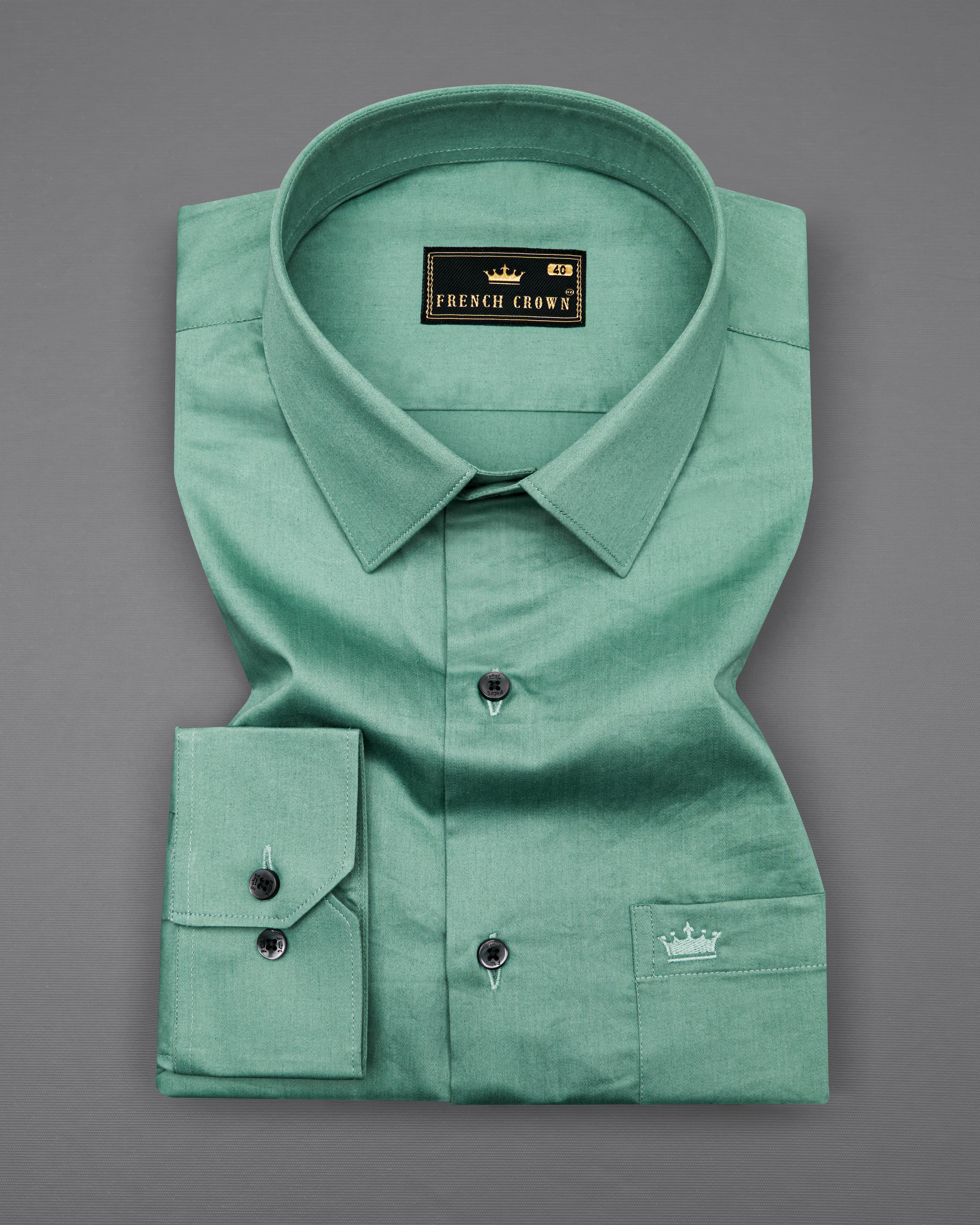 Patina Green Super Soft Premium Cotton Shirt  8681-BLK-38,8681-BLK-H-38,8681-BLK-39,8681-BLK-H-39,8681-BLK-40,8681-BLK-H-40,8681-BLK-42,8681-BLK-H-42,8681-BLK-44,8681-BLK-H-44,8681-BLK-46,8681-BLK-H-46,8681-BLK-48,8681-BLK-H-48,8681-BLK-50,8681-BLK-H-50,8681-BLK-52,8681-BLK-H-52