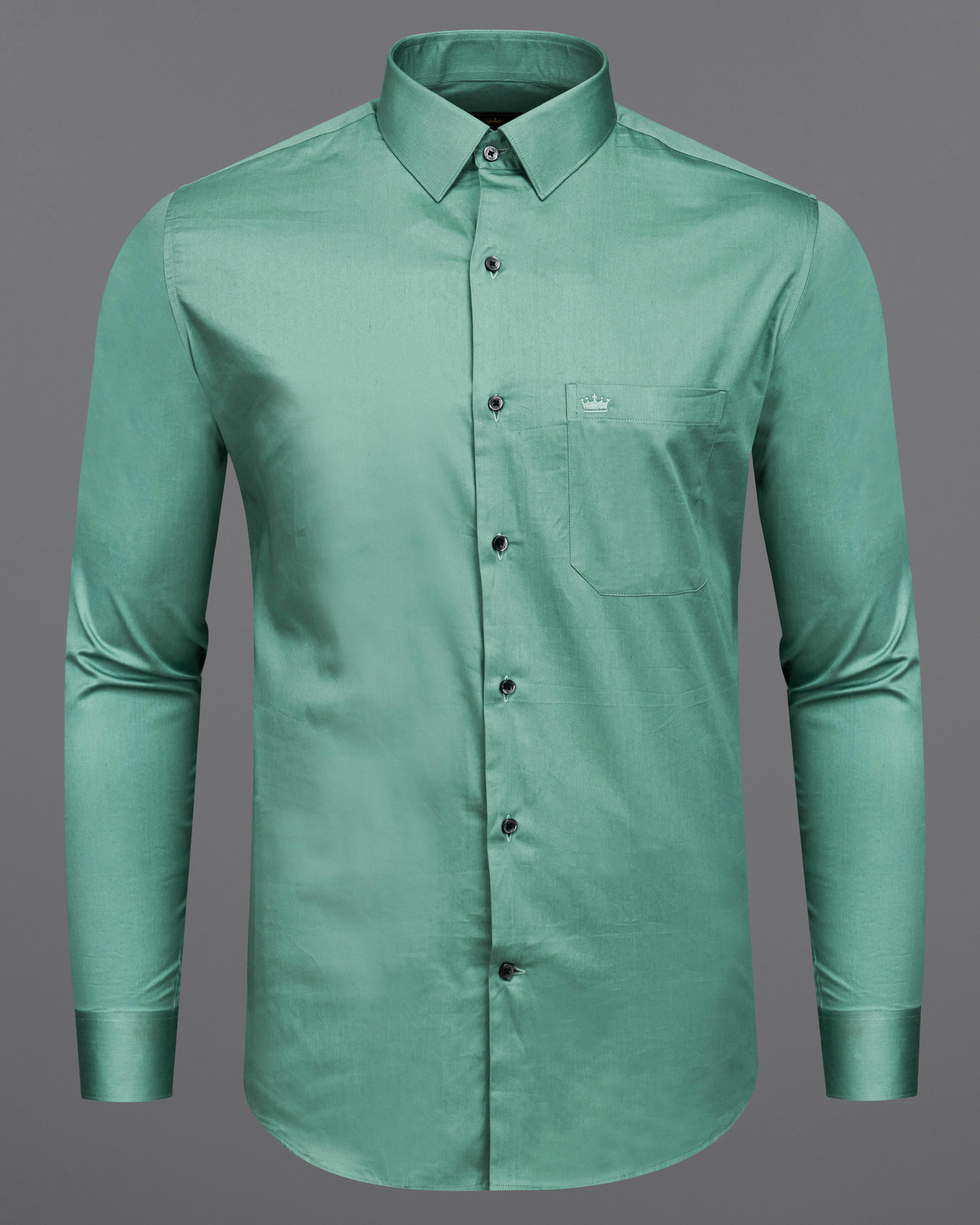 Patina Green Super Soft Premium Cotton Shirt  8681-BLK-38,8681-BLK-H-38,8681-BLK-39,8681-BLK-H-39,8681-BLK-40,8681-BLK-H-40,8681-BLK-42,8681-BLK-H-42,8681-BLK-44,8681-BLK-H-44,8681-BLK-46,8681-BLK-H-46,8681-BLK-48,8681-BLK-H-48,8681-BLK-50,8681-BLK-H-50,8681-BLK-52,8681-BLK-H-52