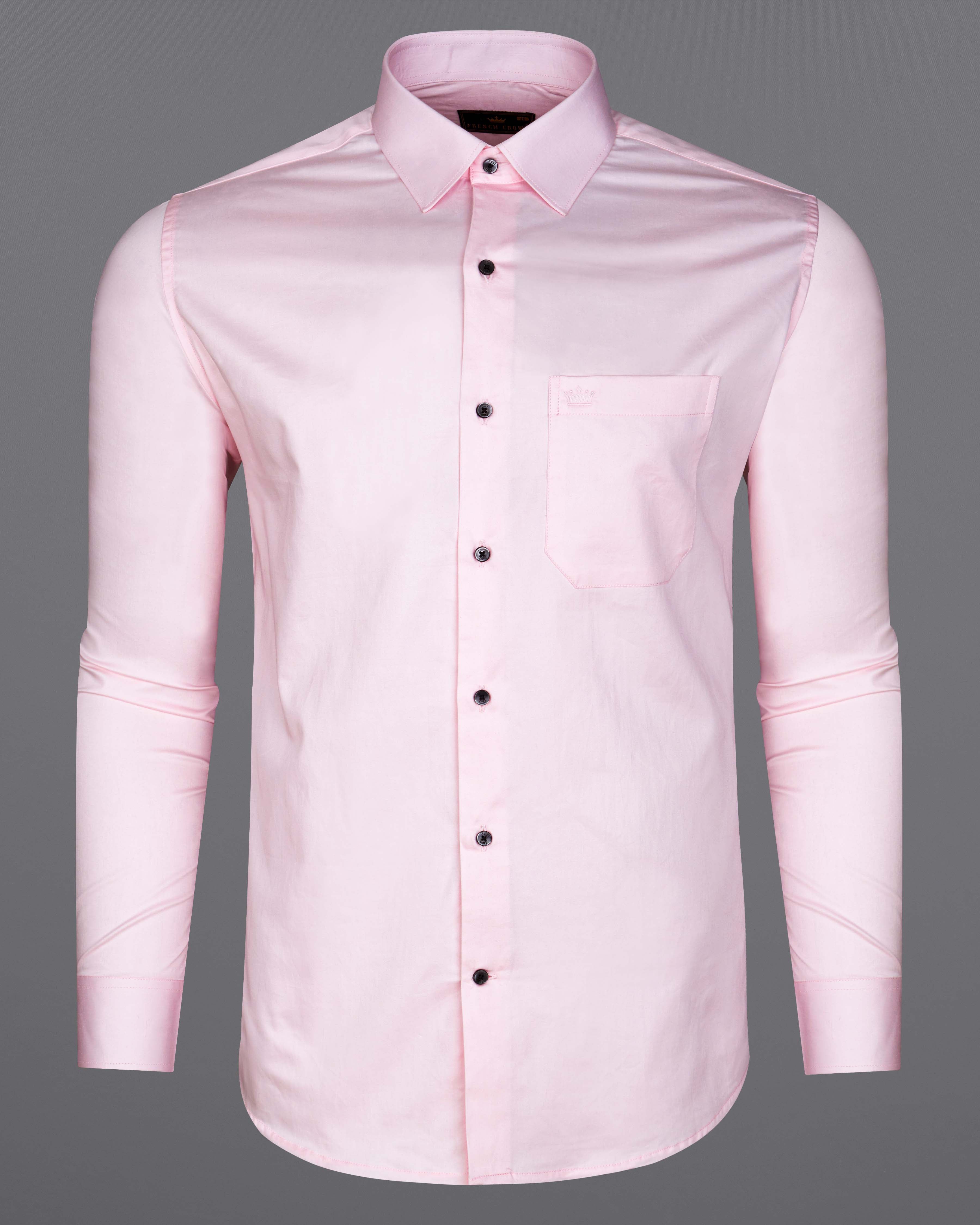 Carousel Pink Subtle Sheen Super Soft Premium Cotton Shirt 8687-BLK-38, 8687-BLK-H-38, 8687-BLK-39, 8687-BLK-H-39, 8687-BLK-40, 8687-BLK-H-40, 8687-BLK-42, 8687-BLK-H-42, 8687-BLK-44, 8687-BLK-H-44, 8687-BLK-46, 8687-BLK-H-46, 8687-BLK-48, 8687-BLK-H-48, 8687-BLK-50, 8687-BLK-H-50, 8687-BLK-52, 8687-BLK-H-52