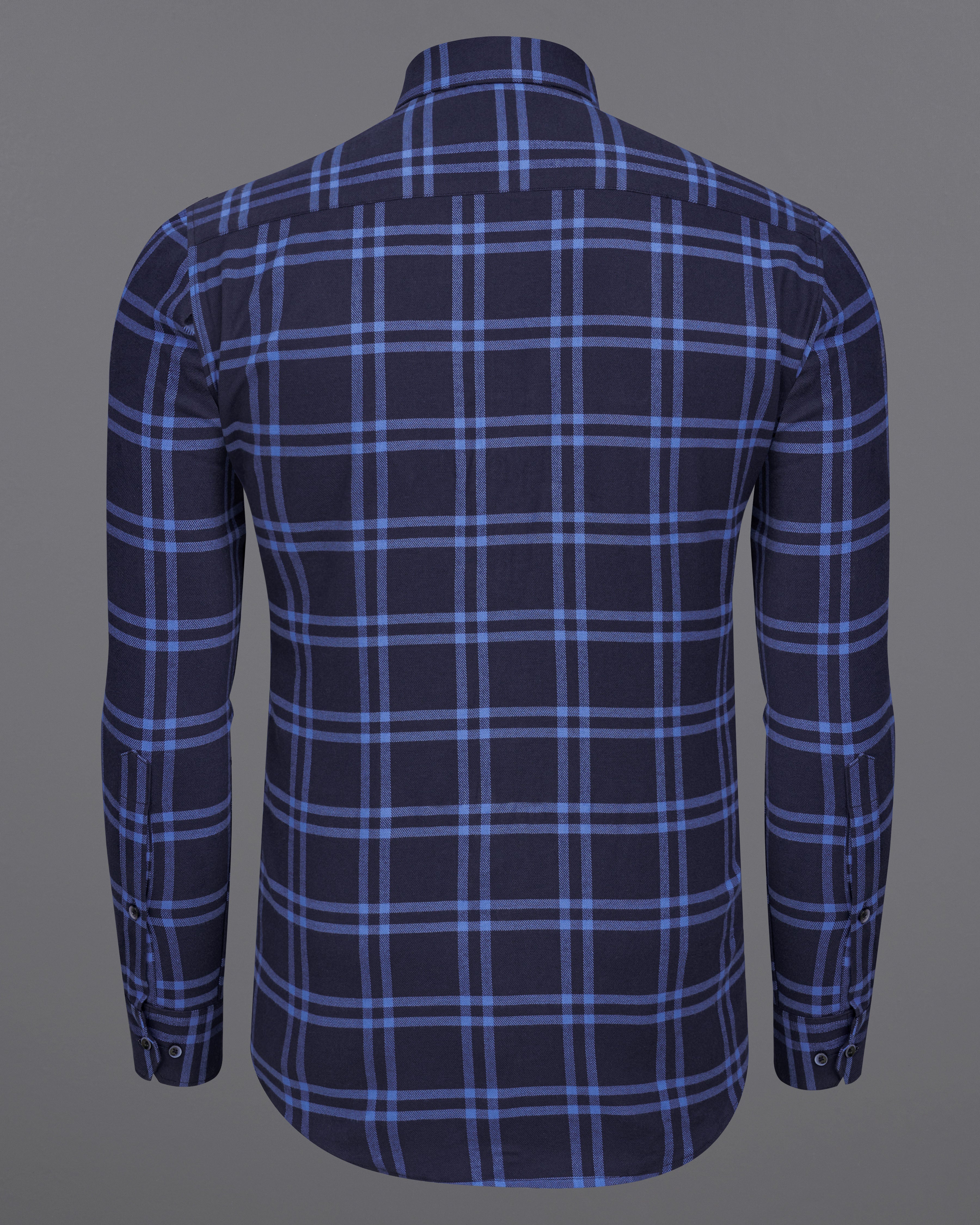 Baltic Navy Blue with Waikawa Blue Plaid Flannel Shirt 8739-BD-BLE-38,8739-BD-BLE-H-38,8739-BD-BLE-39,8739-BD-BLE-H-39,8739-BD-BLE-40,8739-BD-BLE-H-40,8739-BD-BLE-42,8739-BD-BLE-H-42,8739-BD-BLE-44,8739-BD-BLE-H-44,8739-BD-BLE-46,8739-BD-BLE-H-46,8739-BD-BLE-48,8739-BD-BLE-H-48,8739-BD-BLE-50,8739-BD-BLE-H-50,8739-BD-BLE-52,8739-BD-BLE-H-52