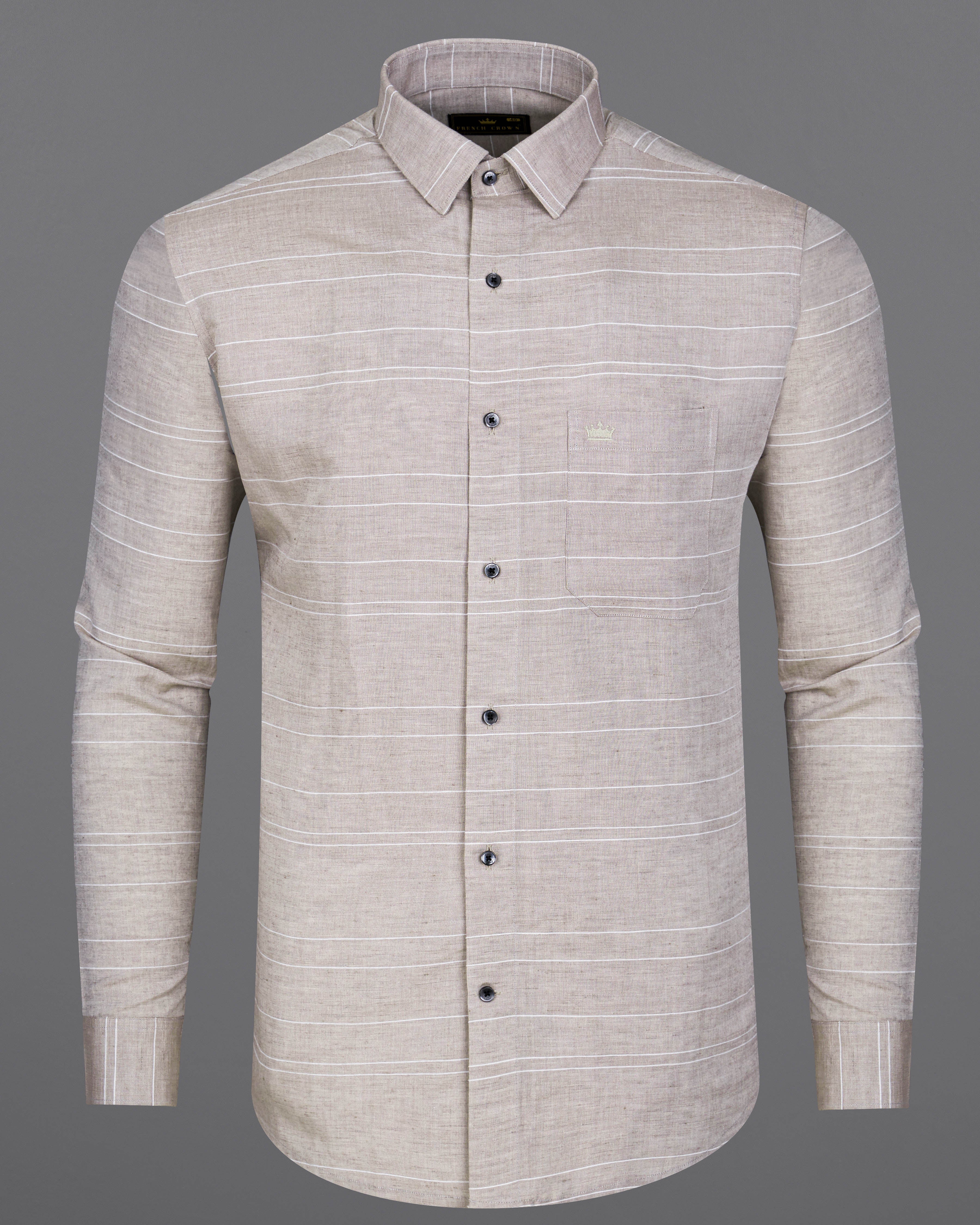 Nickel Brown Striped Luxurious Linen Shirt  8774-BLK-38,8774-BLK-H-38,8774-BLK-39,8774-BLK-H-39,8774-BLK-40,8774-BLK-H-40,8774-BLK-42,8774-BLK-H-42,8774-BLK-44,8774-BLK-H-44,8774-BLK-46,8774-BLK-H-46,8774-BLK-48,8774-BLK-H-48,8774-BLK-50,8774-BLK-H-50,8774-BLK-52,8774-BLK-H-52