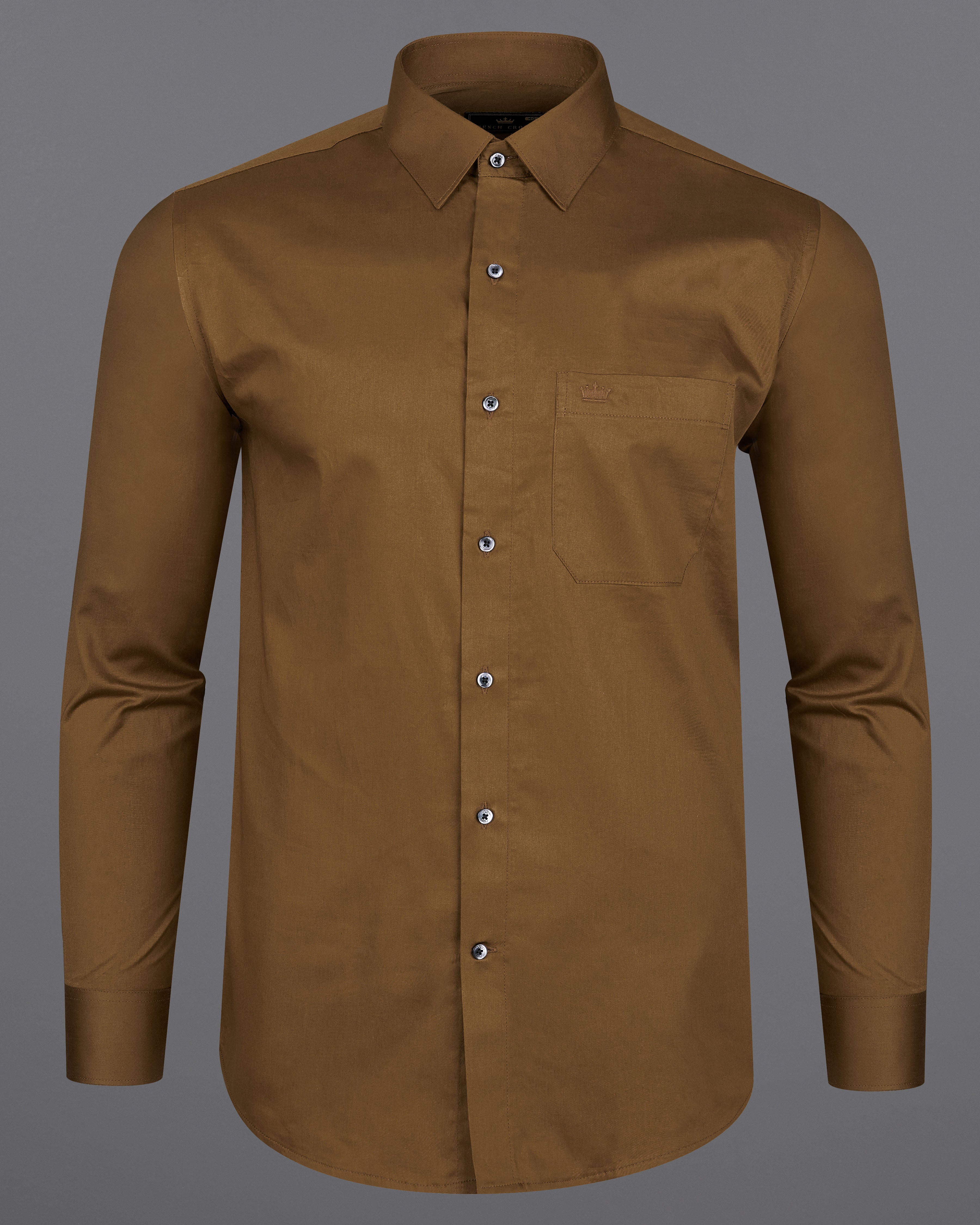 Nutmeg Brown Super Soft Premium Cotton Shirt 8853-BLK-38, 8853-BLK-H-38,  8853-BLK-39,  8853-BLK-H-39,  8853-BLK-40,  8853-BLK-H-40,  8853-BLK-42,  8853-BLK-H-42,  8853-BLK-44,  8853-BLK-H-44,  8853-BLK-46,  8853-BLK-H-46,  8853-BLK-48,  8853-BLK-H-48,  8853-BLK-50,  8853-BLK-H-50,  8853-BLK-52,  8853-BLK-H-52