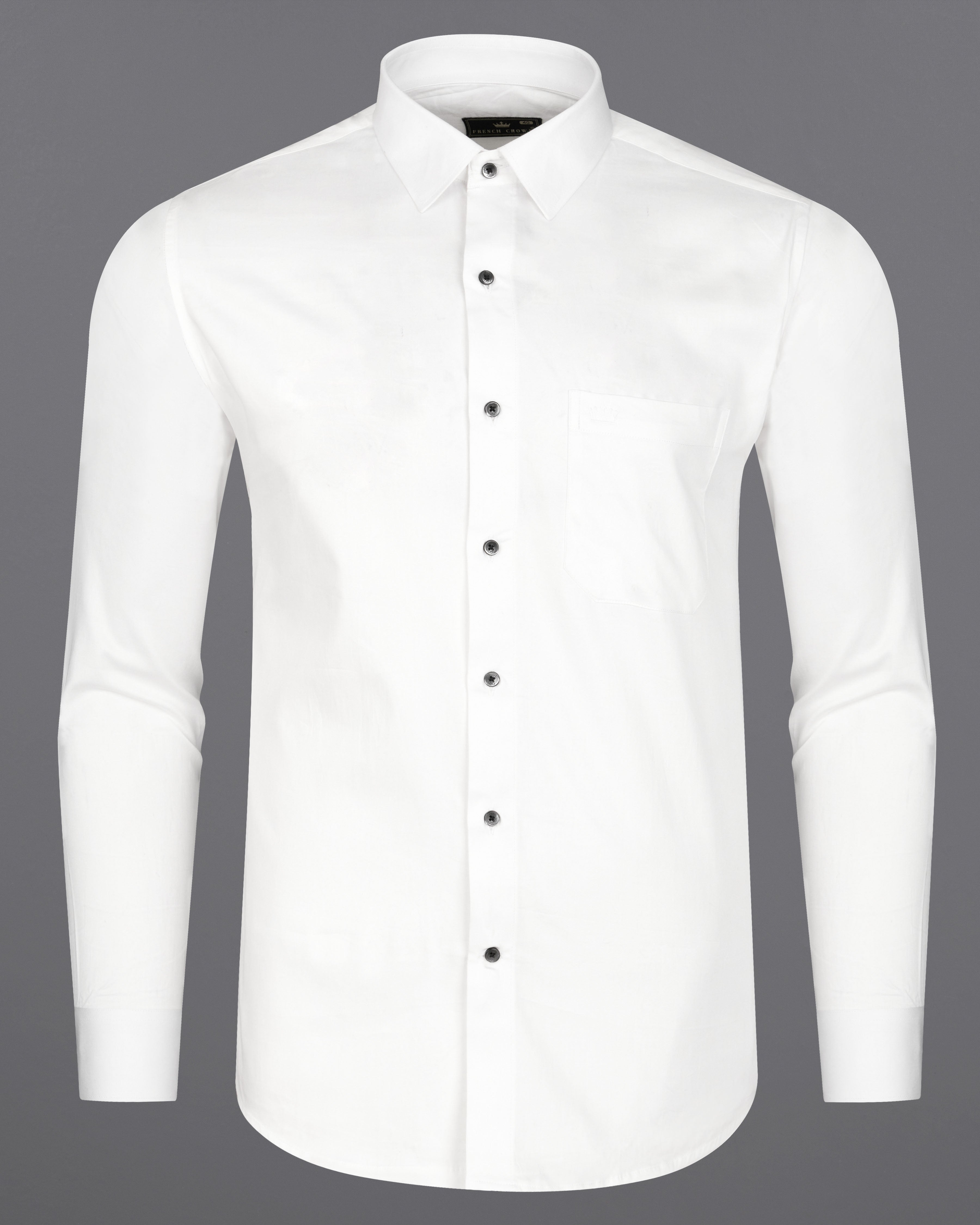 Bright White Super Soft Premium Cotton Shirt 8865-BLK-38, 8865-BLK-H-38,  8865-BLK-39,  8865-BLK-H-39,  8865-BLK-40,  8865-BLK-H-40,  8865-BLK-42,  8865-BLK-H-42,  8865-BLK-44,  8865-BLK-H-44,  8865-BLK-46,  8865-BLK-H-46,  8865-BLK-48,  8865-BLK-H-48,  8865-BLK-50,  8865-BLK-H-50,  8865-BLK-52,  8865-BLK-H-52