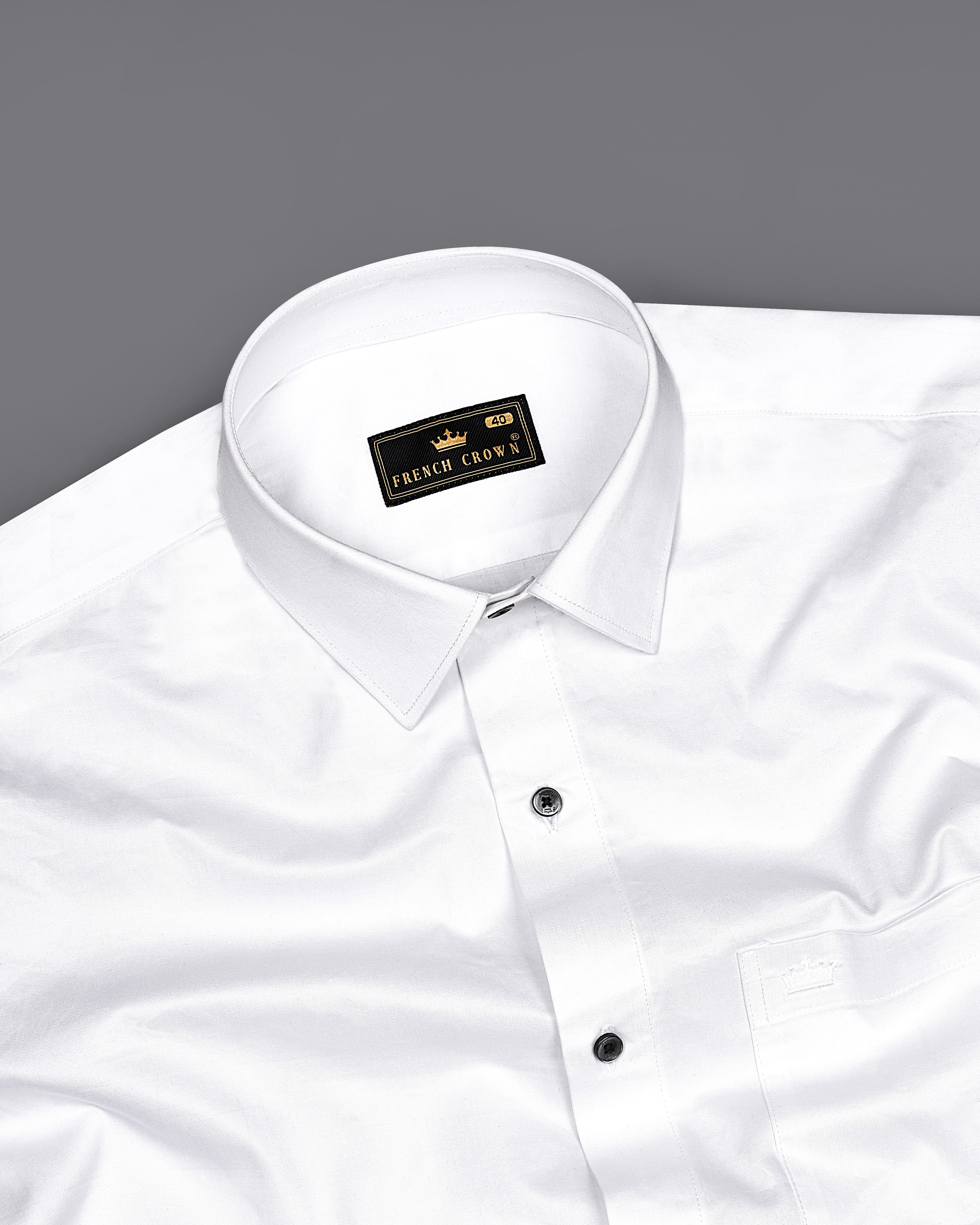 Bright White Super Soft Premium Cotton Shirt 8879-BLK-38, 8879-BLK-H-38,  8879-BLK-39,  8879-BLK-H-39,  8879-BLK-40,  8879-BLK-H-40,  8879-BLK-42,  8879-BLK-H-42,  8879-BLK-44,  8879-BLK-H-44,  8879-BLK-46,  8879-BLK-H-46,  8879-BLK-48,  8879-BLK-H-48,  8879-BLK-50,  8879-BLK-H-50,  8879-BLK-52,  8879-BLK-H-52