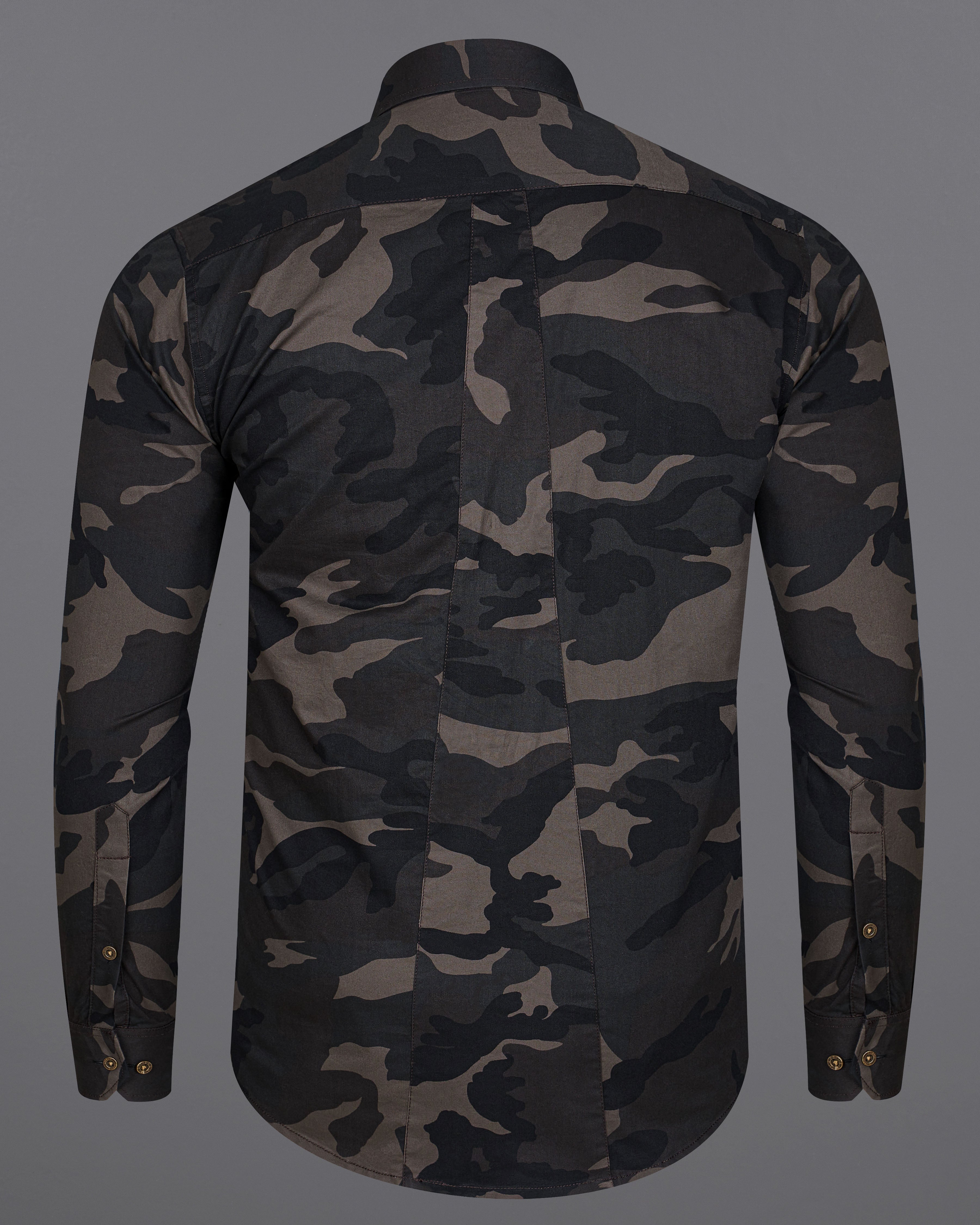 Birch Brown with Thunder Green Multi Coloured  Camouflage Military Printed Royal Oxford Designer Shirt 8906-MB-P314-38, 8906-MB-P314-H-38,  8906-MB-P314-39,  8906-MB-P314-H-39,  8906-MB-P314-40,  8906-MB-P314-H-40,  8906-MB-P314-42,  8906-MB-P314-H-42,  8906-MB-P314-44,  8906-MB-P314-H-44,  8906-MB-P314-46,  8906-MB-P314-H-46,  8906-MB-P314-48,  8906-MB-P314-H-48,  8906-MB-P314-50,  8906-MB-P314-H-50,  8906-MB-P314-52,  8906-MB-P314-H-52