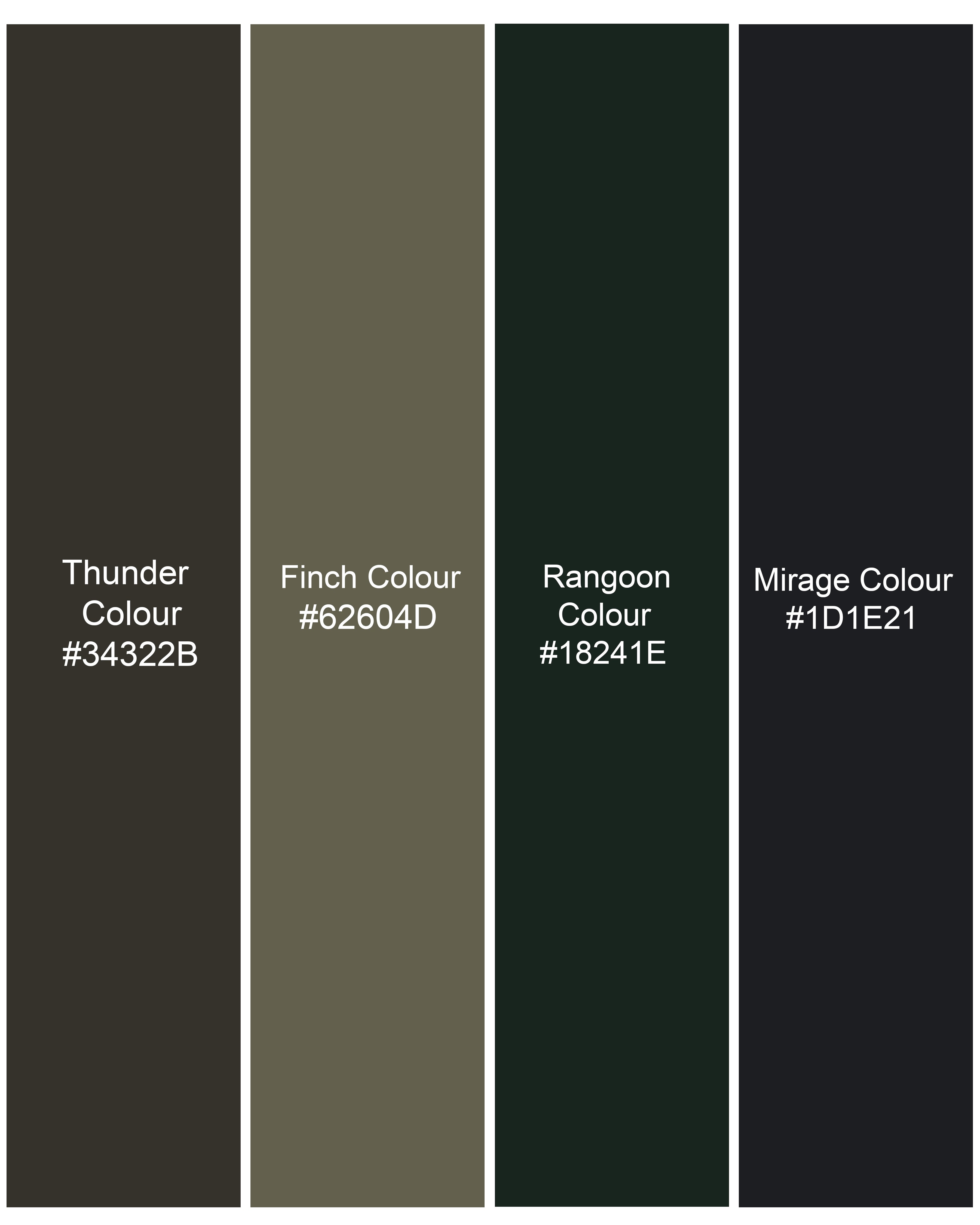 Thunder Brown with Rangoon Green Camouflage Printed Royal Oxford Shirt 8919-MB-38, 8919-MB-H-38,  8919-MB-39,  8919-MB-H-39,  8919-MB-40,  8919-MB-H-40,  8919-MB-42,  8919-MB-H-42,  8919-MB-44,  8919-MB-H-44,  8919-MB-46,  8919-MB-H-46,  8919-MB-48,  8919-MB-H-48,  8919-MB-50,  8919-MB-H-50,  8919-MB-52,  8919-MB-H-52