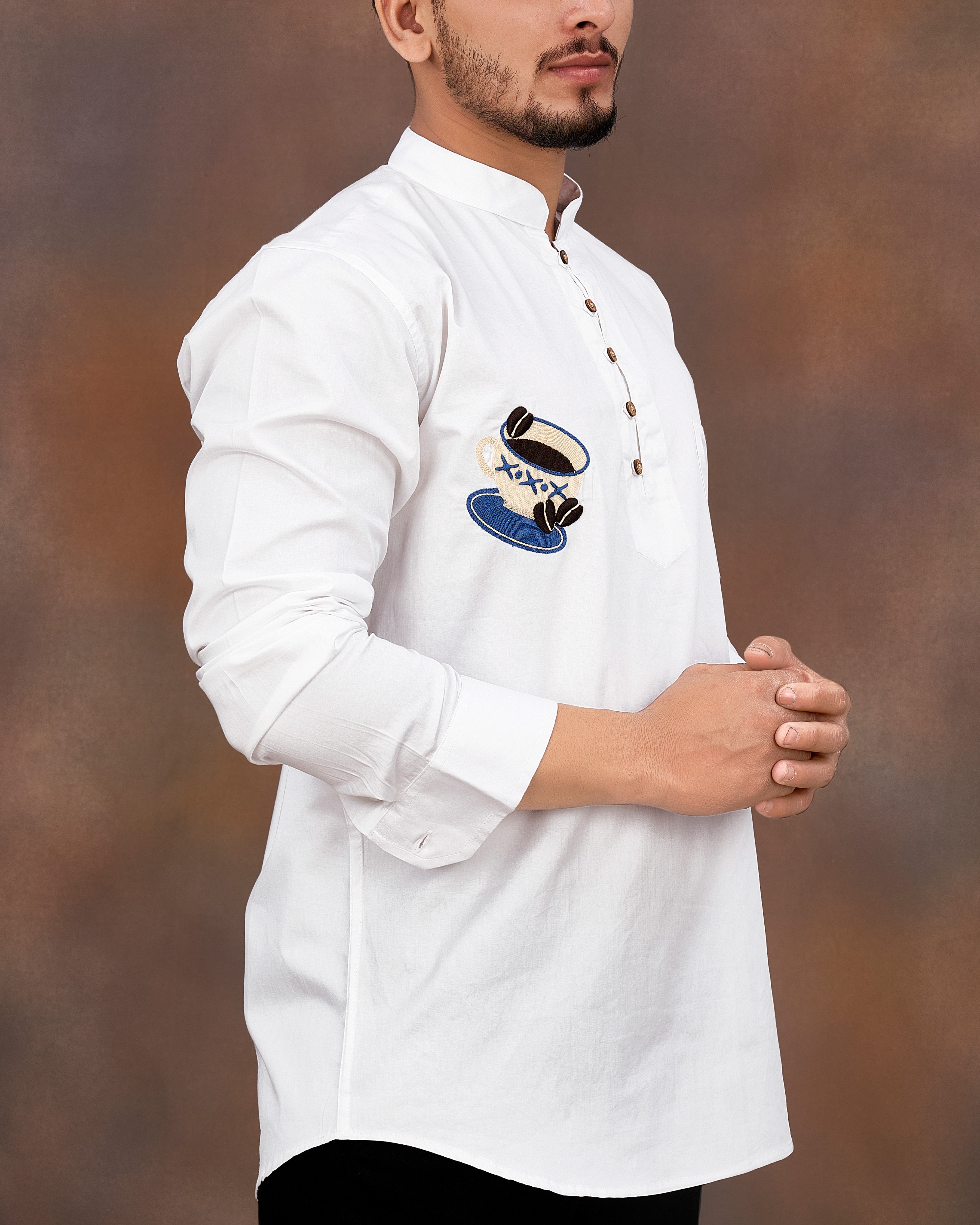 Bright White Embroidered Super Soft Premium Cotton Kurta Shirt 2670-KS-E023-38, 2670-KS-E023-H-38, 2670-KS-E023-39, 2670-KS-E023-H-39, 2670-KS-E023-40, 2670-KS-E023-H-40, 2670-KS-E023-42, 2670-KS-E023-H-42, 2670-KS-E023-44, 2670-KS-E023-H-44, 2670-KS-E023-46, 2670-KS-E023-H-46, 2670-KS-E023-48, 2670-KS-E023-H-48, 2670-KS-E023-50, 2670-KS-E023-H-50, 2670-KS-E023-52, 2670-KS-E023-H-52