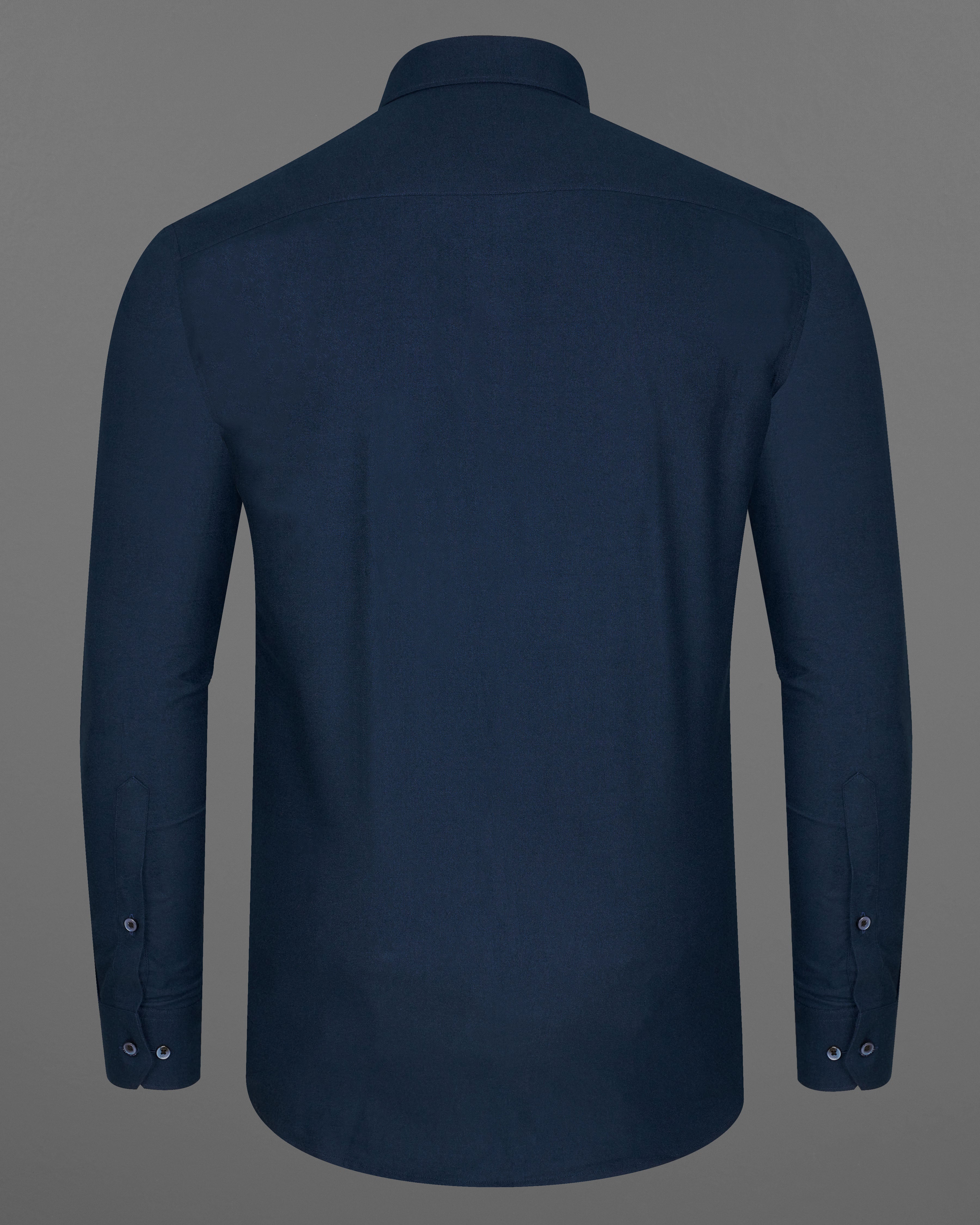 Firefly Navy Blue Royal Oxford Shirt