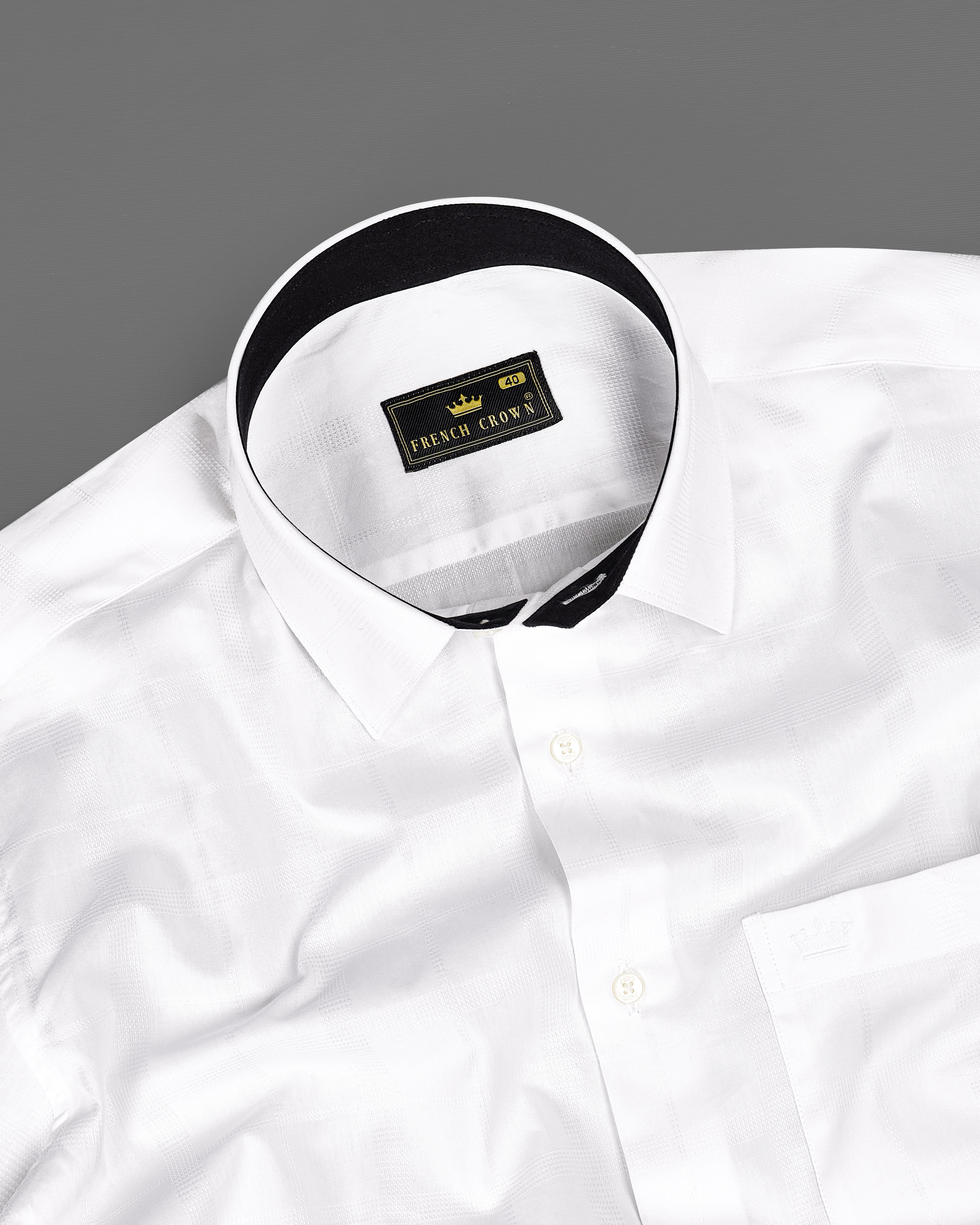 Bright White Dobby Textured Premium Giza Cotton Shirt 8987-CP-38, 8987-CP-H-38, 8987-CP-39, 8987-CP-H-39, 8987-CP-40, 8987-CP-H-40, 8987-CP-42, 8987-CP-H-42, 8987-CP-44, 8987-CP-H-44, 8987-CP-46, 8987-CP-H-46, 8987-CP-48, 8987-CP-H-48, 8987-CP-50, 8987-CP-H-50, 8987-CP-52, 8987-CP-H-52