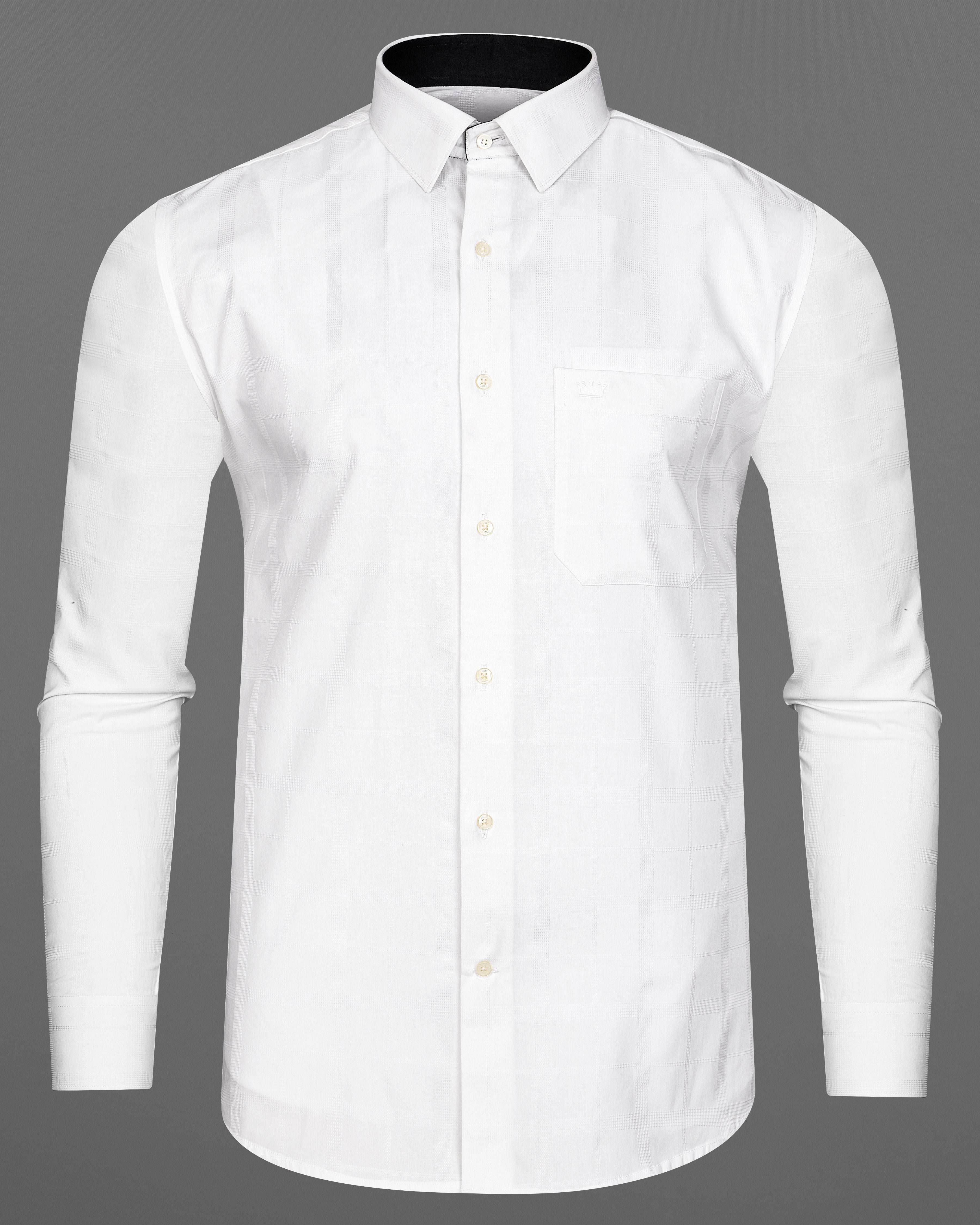 Bright White Dobby Textured Premium Giza Cotton Shirt 8987-CP-38, 8987-CP-H-38, 8987-CP-39, 8987-CP-H-39, 8987-CP-40, 8987-CP-H-40, 8987-CP-42, 8987-CP-H-42, 8987-CP-44, 8987-CP-H-44, 8987-CP-46, 8987-CP-H-46, 8987-CP-48, 8987-CP-H-48, 8987-CP-50, 8987-CP-H-50, 8987-CP-52, 8987-CP-H-52