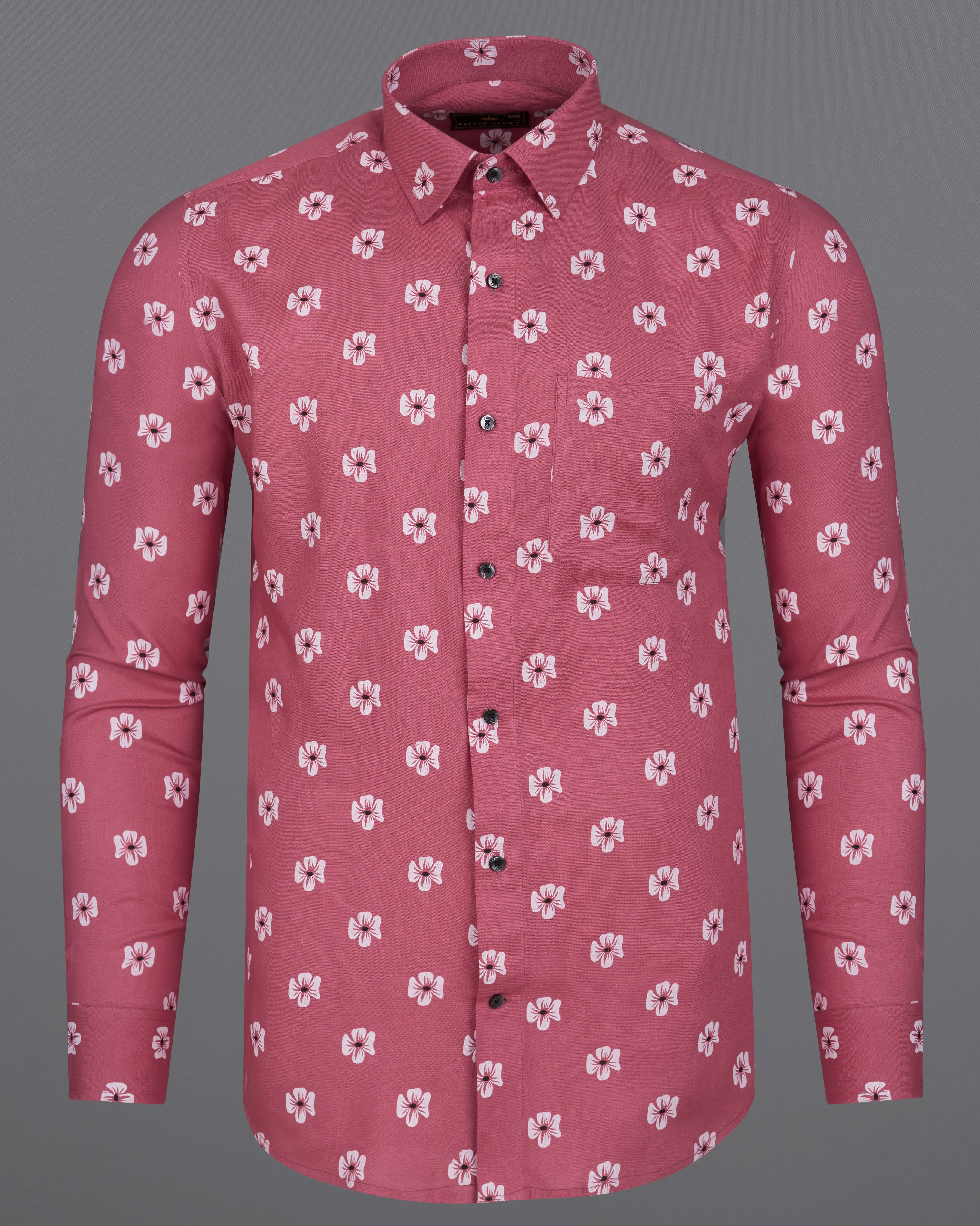 Contessa Pink Floral Printed Premium Tencel Shirt 9052-BLK-38, 9052-BLK-H-38, 9052-BLK-39, 9052-BLK-H-39, 9052-BLK-40, 9052-BLK-H-40, 9052-BLK-42, 9052-BLK-H-42, 9052-BLK-44, 9052-BLK-H-44, 9052-BLK-46, 9052-BLK-H-46, 9052-BLK-48, 9052-BLK-H-48, 9052-BLK-50, 9052-BLK-H-50, 9052-BLK-52, 9052-BLK-H-52