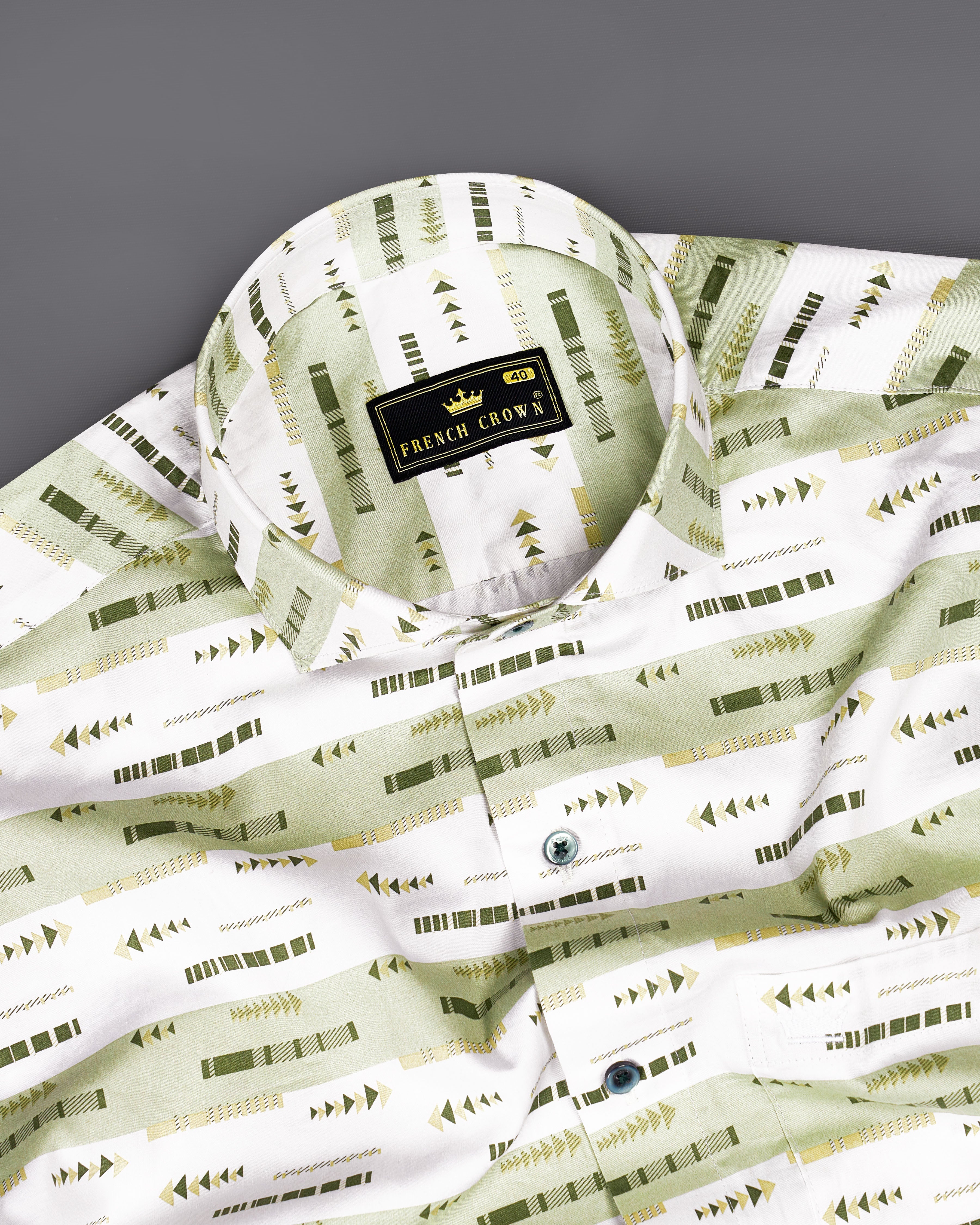 Bright White and Pixie Green Printed Super Soft Premium Cotton Shirt 9112-CA-GR-38,9112-CA-GR-H-38,9112-CA-GR-39,9112-CA-GR-H-39,9112-CA-GR-40,9112-CA-GR-H-40,9112-CA-GR-42,9112-CA-GR-H-42,9112-CA-GR-44,9112-CA-GR-H-44,9112-CA-GR-46,9112-CA-GR-H-46,9112-CA-GR-48,9112-CA-GR-H-48,9112-CA-GR-50,9112-CA-GR-H-50,9112-CA-GR-52,9112-CA-GR-H-52