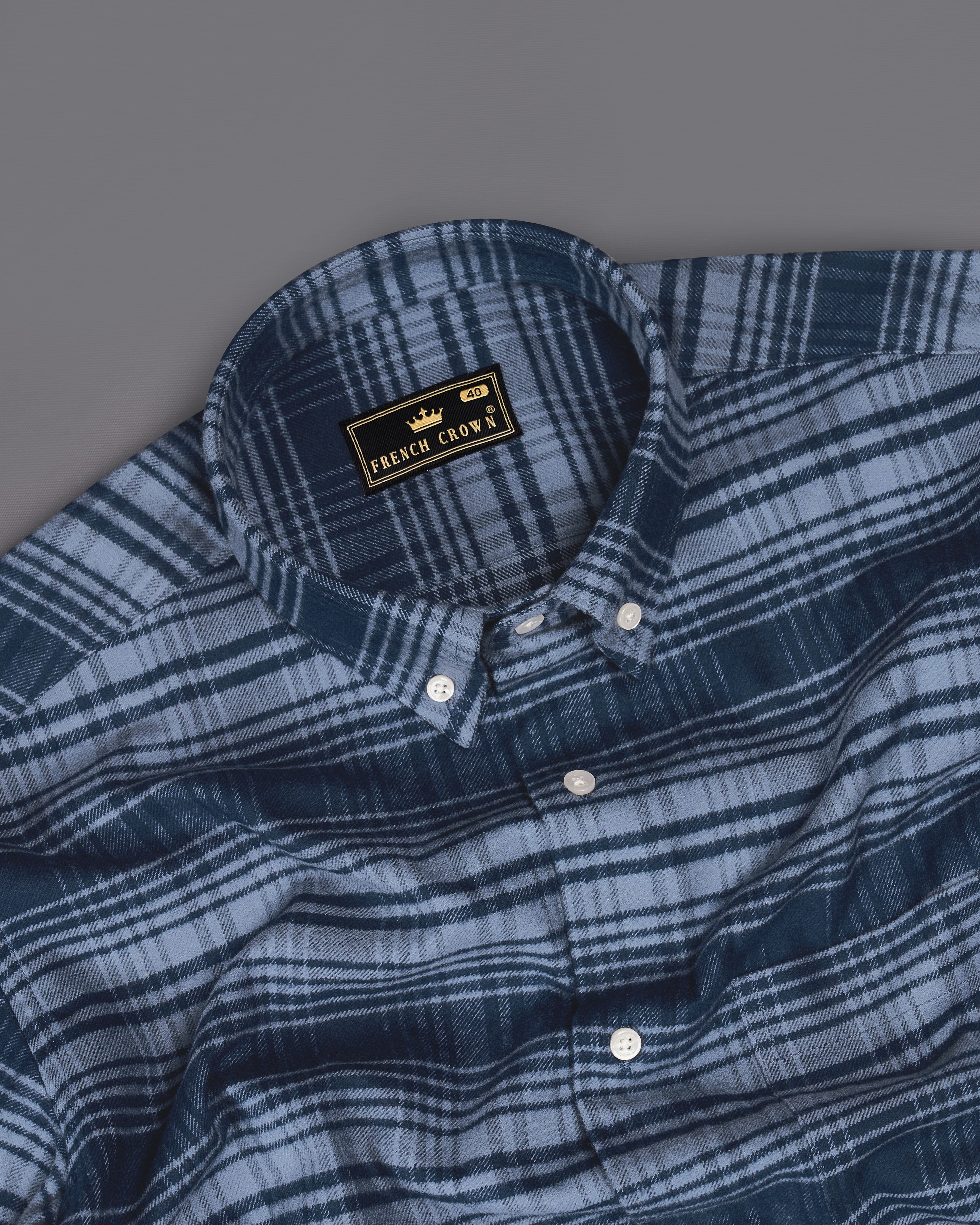 Mirage with Regent Blue Checkered Flannel Shirt 9145-BD-38,9145-BD-H-38,9145-BD-39,9145-BD-H-39,9145-BD-40,9145-BD-H-40,9145-BD-42,9145-BD-H-42,9145-BD-44,9145-BD-H-44,9145-BD-46,9145-BD-H-46,9145-BD-48,9145-BD-H-48,9145-BD-50,9145-BD-H-50,9145-BD-52,9145-BD-H-52