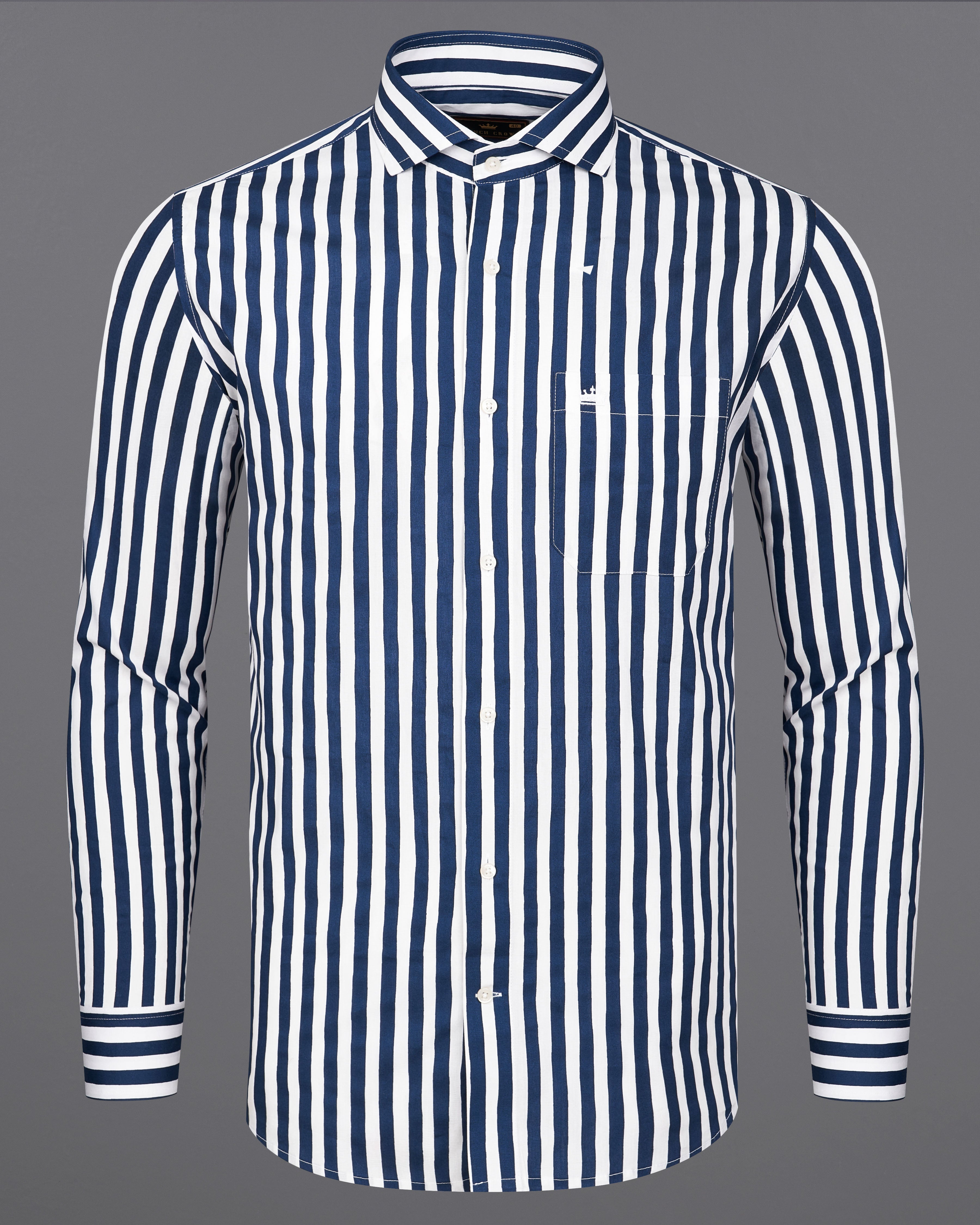 Bright White and Midnight Navy Blue Striped Premium Cotton Shirt 9149-CA-38,9149-CA-H-38,9149-CA-39,9149-CA-H-39,9149-CA-40,9149-CA-H-40,9149-CA-42,9149-CA-H-42,9149-CA-44,9149-CA-H-44,9149-CA-46,9149-CA-H-46,9149-CA-48,9149-CA-H-48,9149-CA-50,9149-CA-H-50,9149-CA-52,9149-CA-H-52