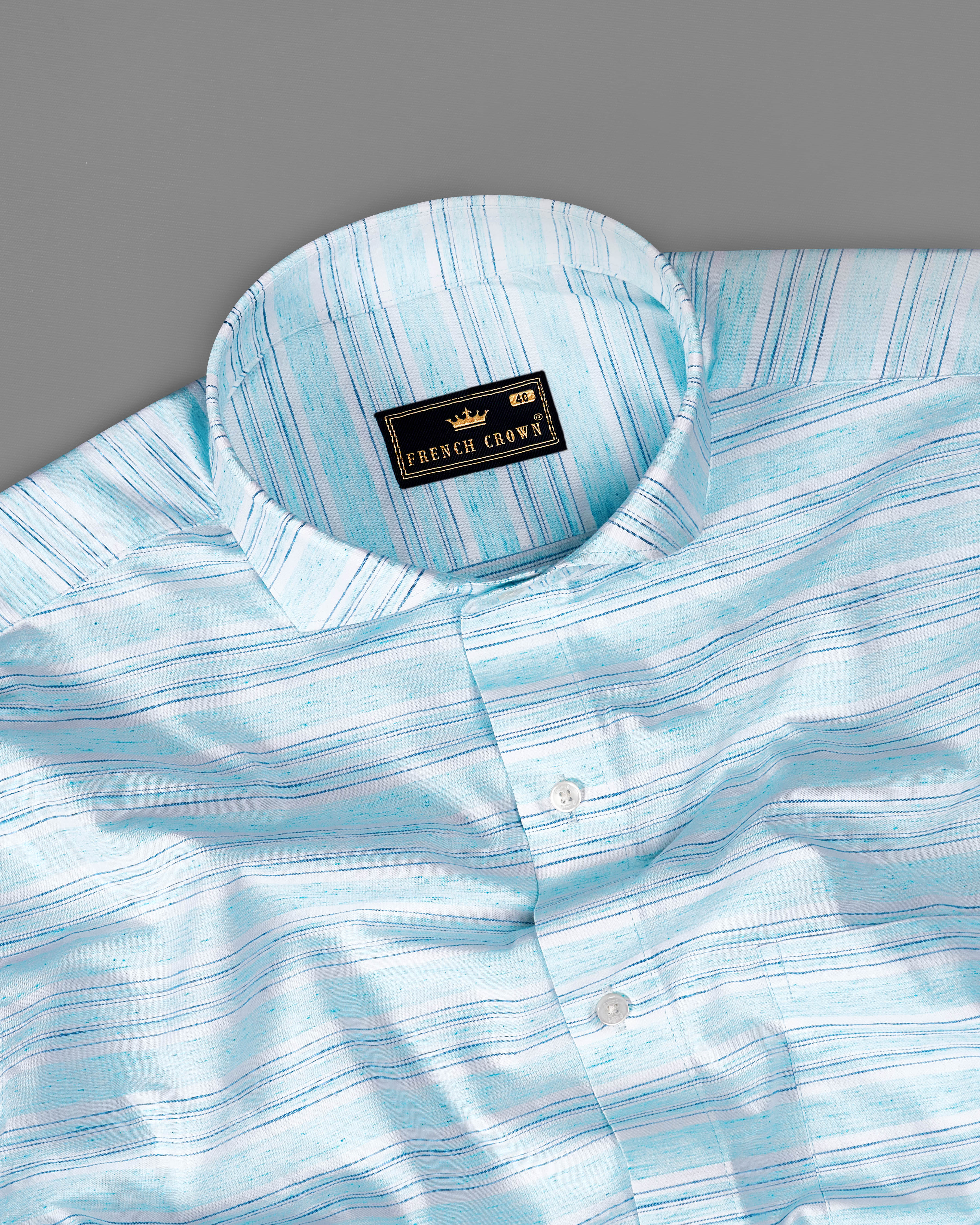 Pale Aqua Blue Striped Premium Cotton Shirt 9168-CA-38,9168-CA-H-38,9168-CA-39,9168-CA-H-39,9168-CA-40,9168-CA-H-40,9168-CA-42,9168-CA-H-42,9168-CA-44,9168-CA-H-44,9168-CA-46,9168-CA-H-46,9168-CA-48,9168-CA-H-48,9168-CA-50,9168-CA-H-50,9168-CA-52,9168-CA-H-52