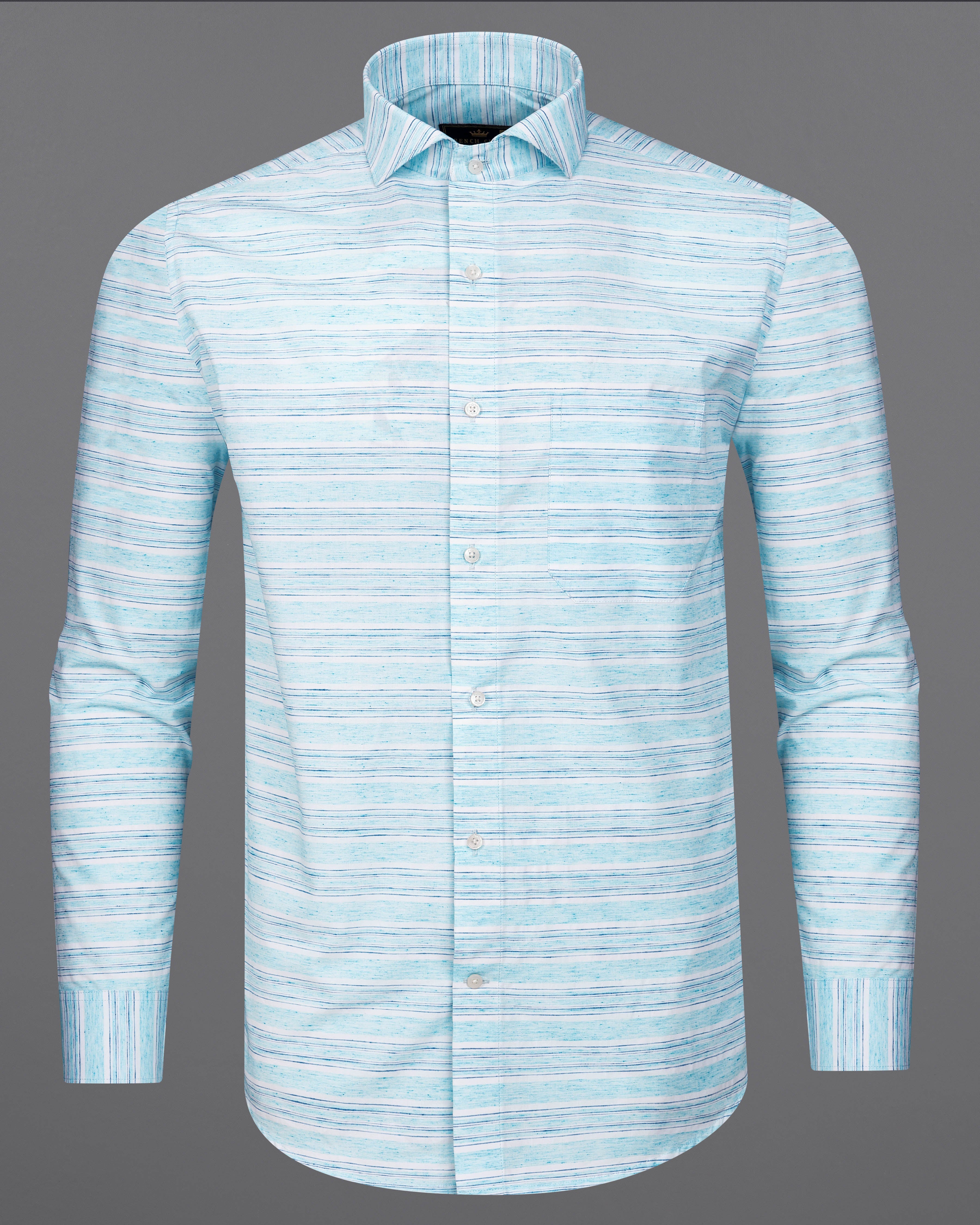 Pale Aqua Blue Striped Premium Cotton Shirt 9168-CA-38,9168-CA-H-38,9168-CA-39,9168-CA-H-39,9168-CA-40,9168-CA-H-40,9168-CA-42,9168-CA-H-42,9168-CA-44,9168-CA-H-44,9168-CA-46,9168-CA-H-46,9168-CA-48,9168-CA-H-48,9168-CA-50,9168-CA-H-50,9168-CA-52,9168-CA-H-52