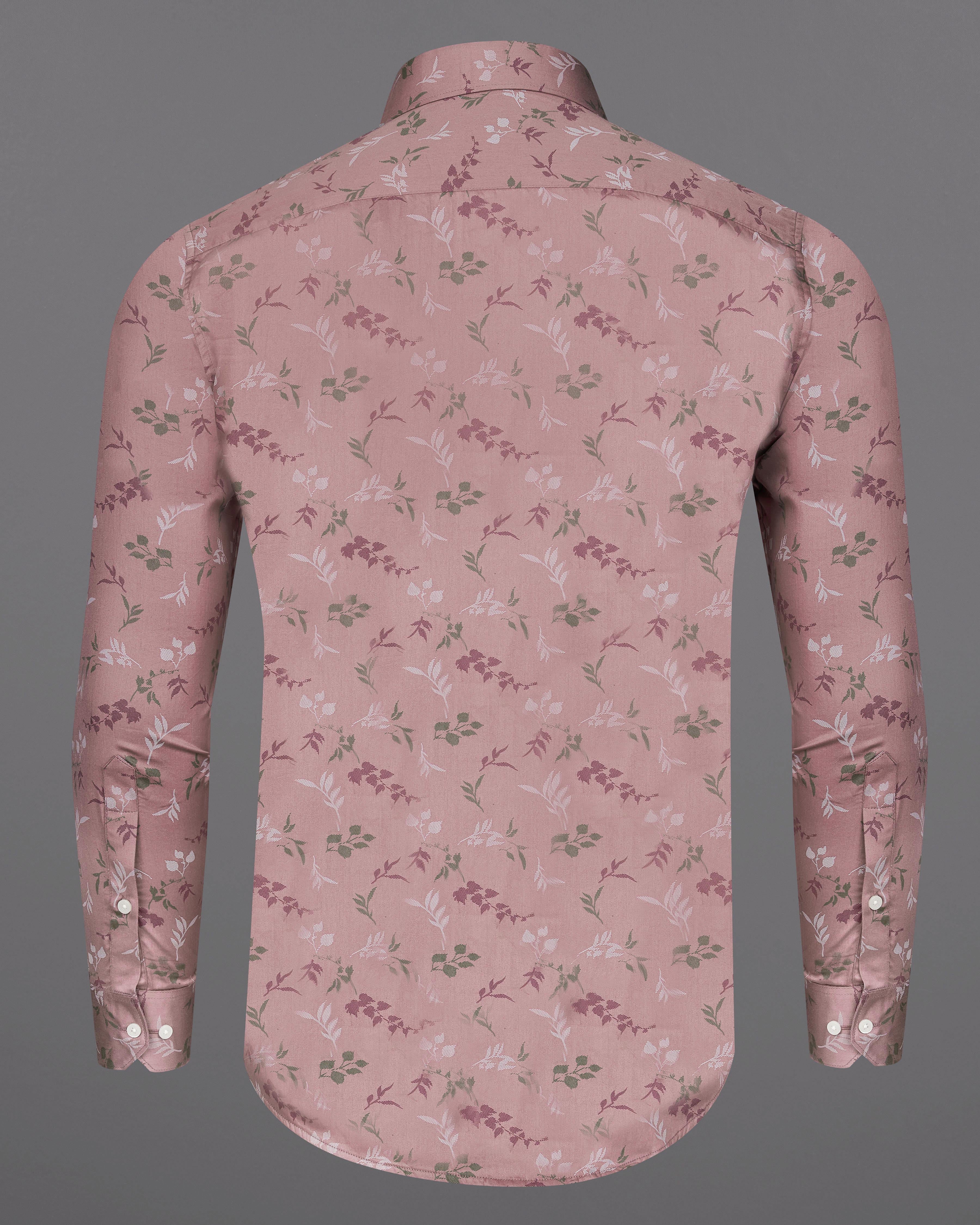 Bouquet Peach Leaves Printed Super Soft Premium Cotton Shirt  9178-CA-38,9178-CA-H-38,9178-CA-39,9178-CA-H-39,9178-CA-40,9178-CA-H-40,9178-CA-42,9178-CA-H-42,9178-CA-44,9178-CA-H-44,9178-CA-46,9178-CA-H-46,9178-CA-48,9178-CA-H-48,9178-CA-50,9178-CA-H-50,9178-CA-52,9178-CA-H-52\