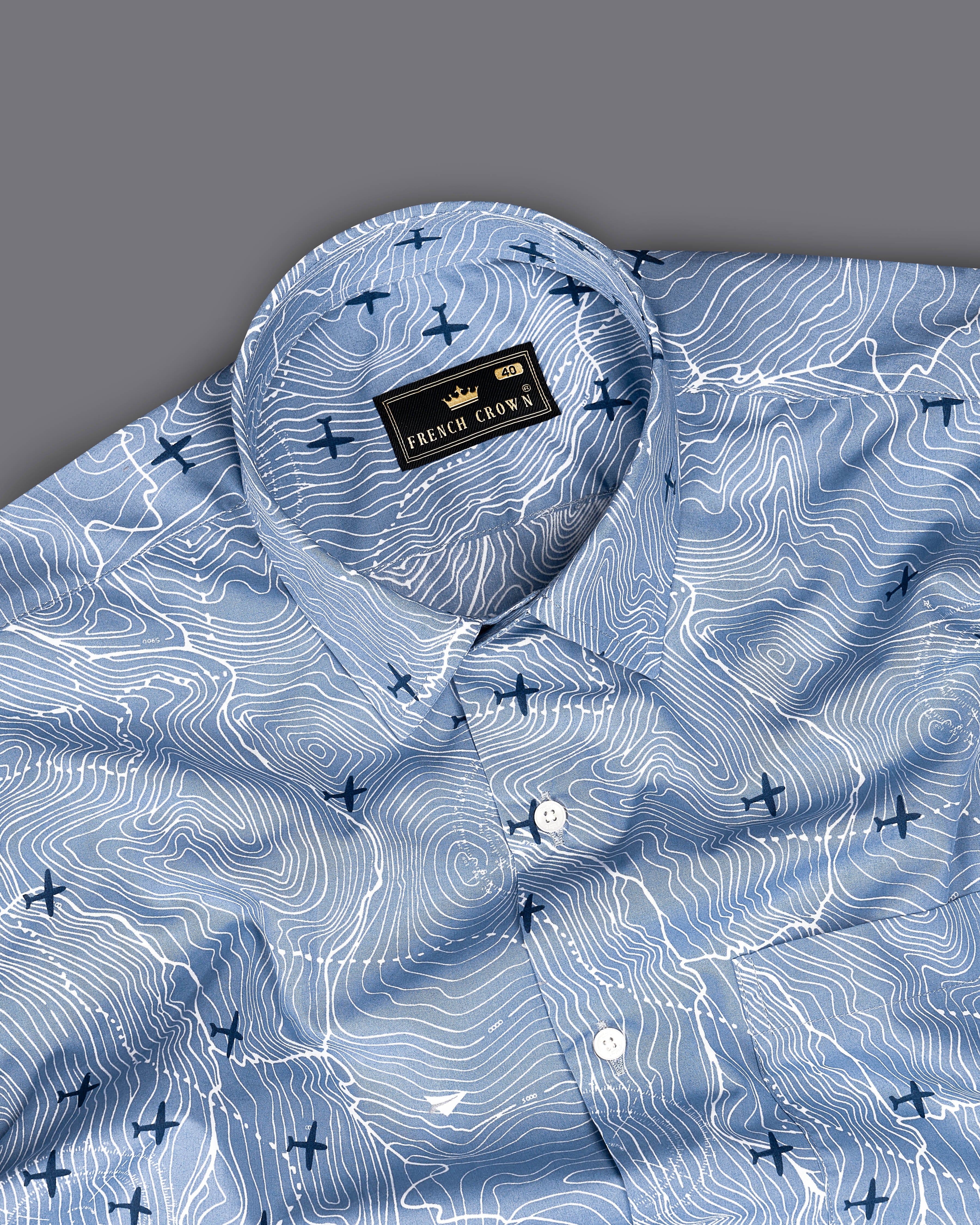 Carolina Blue Printed Premium Cotton Shirt 9196-38,9196-H-38,9196-39,9196-H-39,9196-40,9196-H-40,9196-42,9196-H-42,9196-44,9196-H-44,9196-46,9196-H-46,9196-48,9196-H-48,9196-50,9196-H-50,9196-52,9196-H-52