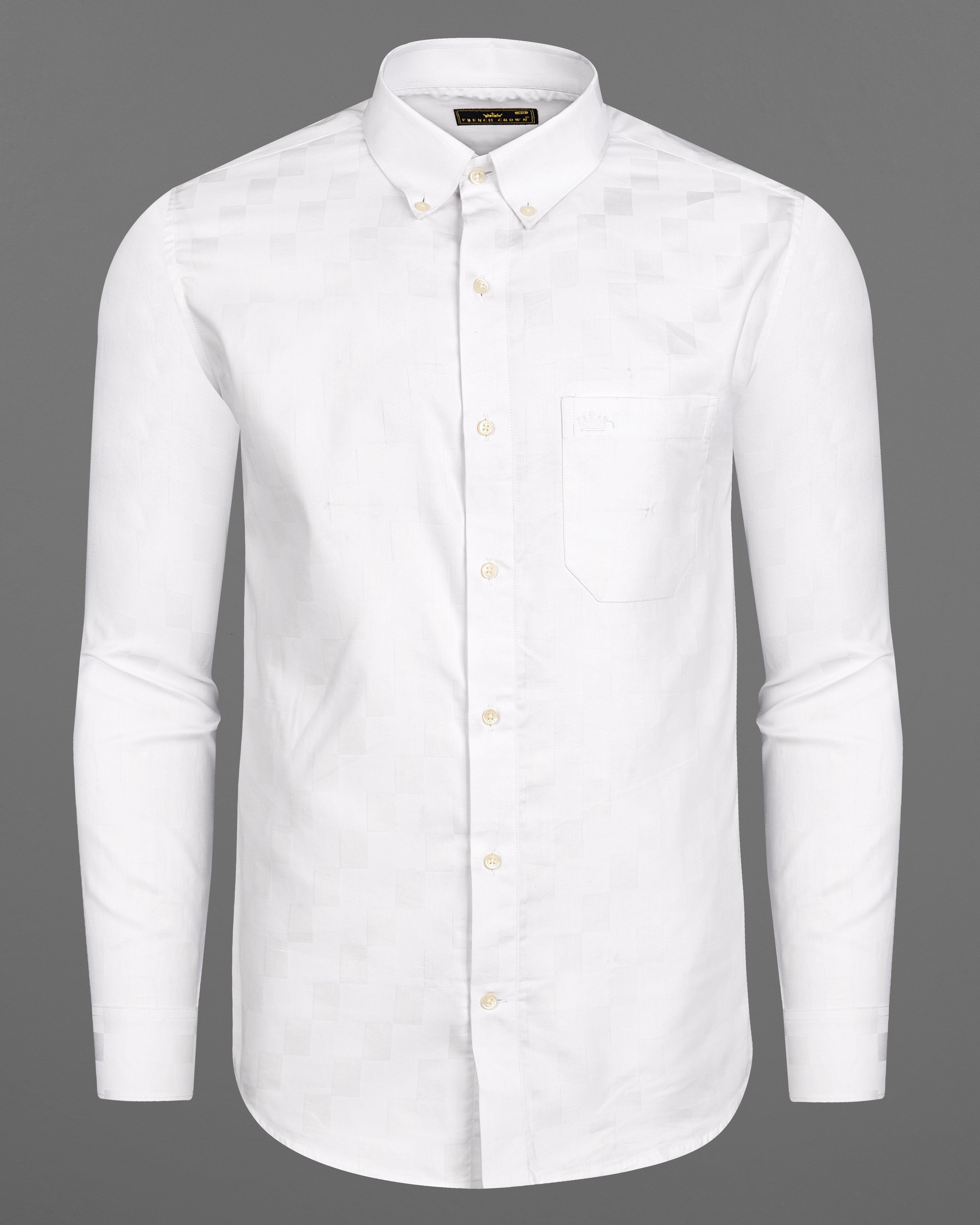 Bright White Dobby Textured Premium Giza Cotton Shirt 9197-BD-38,9197-BD-H-38,9197-BD-39,9197-BD-H-39,9197-BD-40,9197-BD-H-40,9197-BD-42,9197-BD-H-42,9197-BD-44,9197-BD-H-44,9197-BD-46,9197-BD-H-46,9197-BD-48,9197-BD-H-48,9197-BD-50,9197-BD-H-50,9197-BD-52,9197-BD-H-52