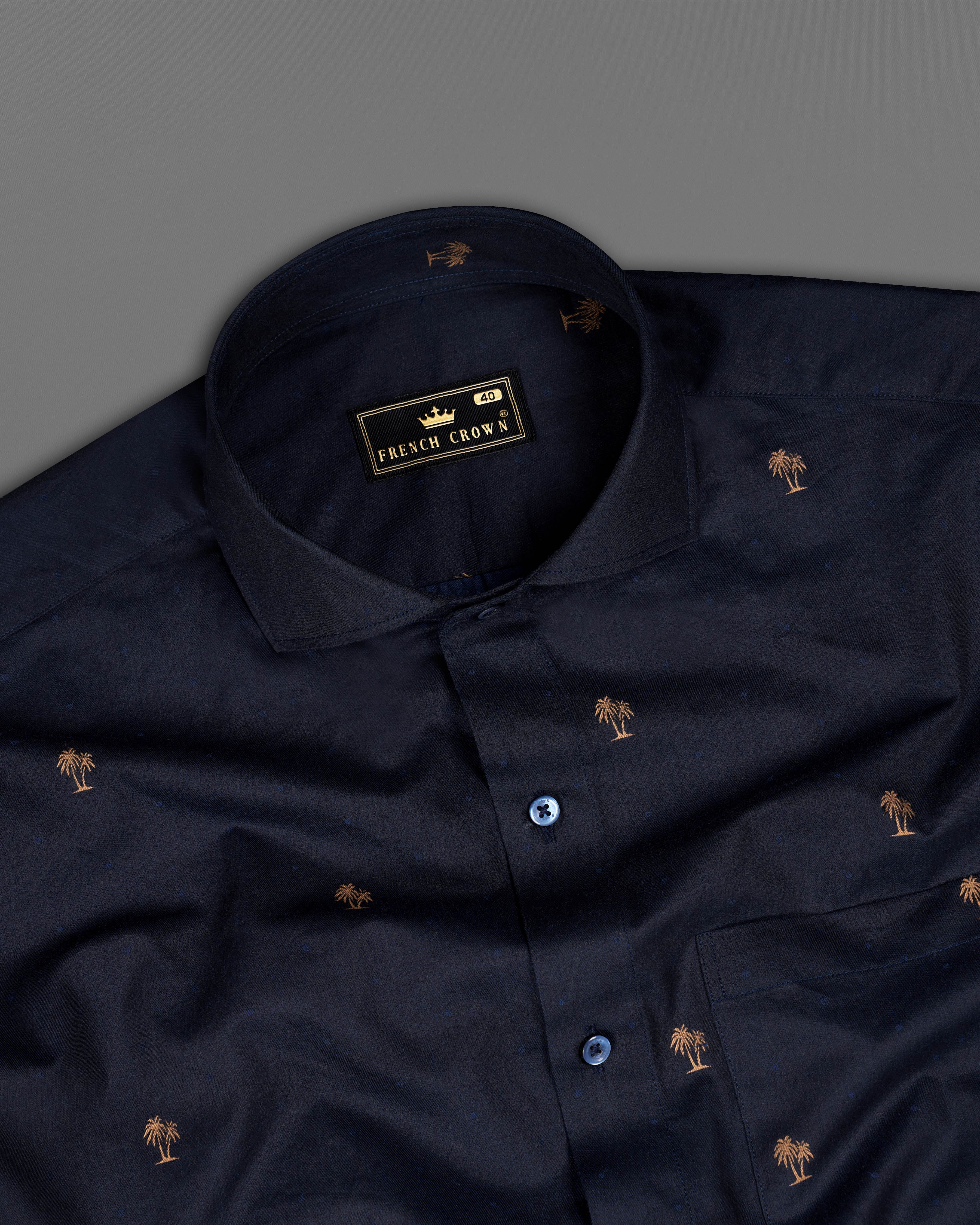 Cinder Navy Blue Trees Textured Jacquard Premium Giza Cotton Shirt 9213-CA-BLE-38,9213-CA-BLE-H-38,9213-CA-BLE-39,9213-CA-BLE-H-39,9213-CA-BLE-40,9213-CA-BLE-H-40,9213-CA-BLE-42,9213-CA-BLE-H-42,9213-CA-BLE-44,9213-CA-BLE-H-44,9213-CA-BLE-46,9213-CA-BLE-H-46,9213-CA-BLE-48,9213-CA-BLE-H-48,9213-CA-BLE-50,9213-CA-BLE-H-50,9213-CA-BLE-52,9213-CA-BLE-H-52