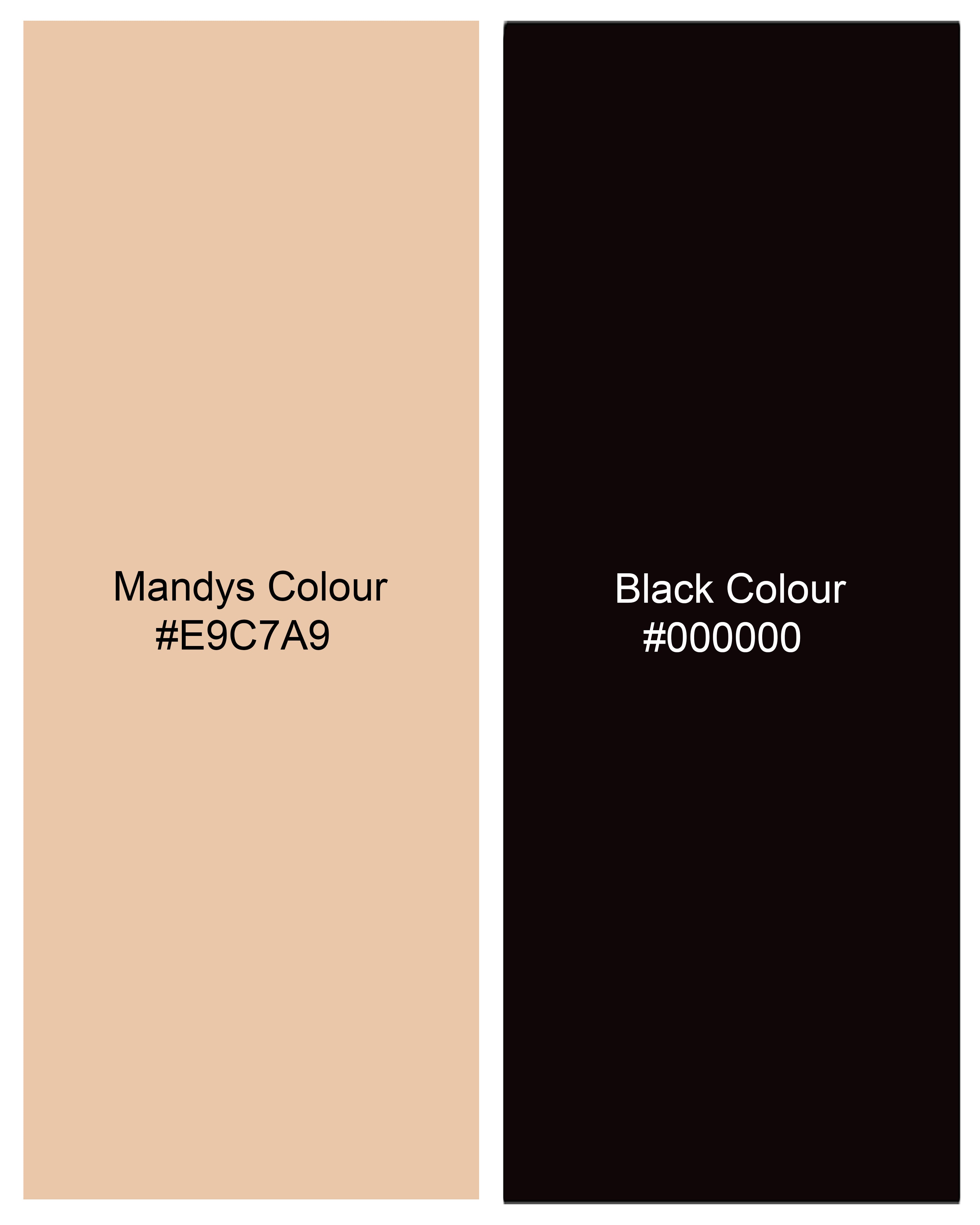 Mandys Brown with Black Zebra Stripes Printed Premium Tencel Shirt 9260-38,9260-H-38,9260-39,9260-H-39,9260-40,9260-H-40,9260-42,9260-H-42,9260-44,9260-H-44,9260-46,9260-H-46,9260-48,9260-H-48,9260-50,9260-H-50,9260-52,9260-H-52