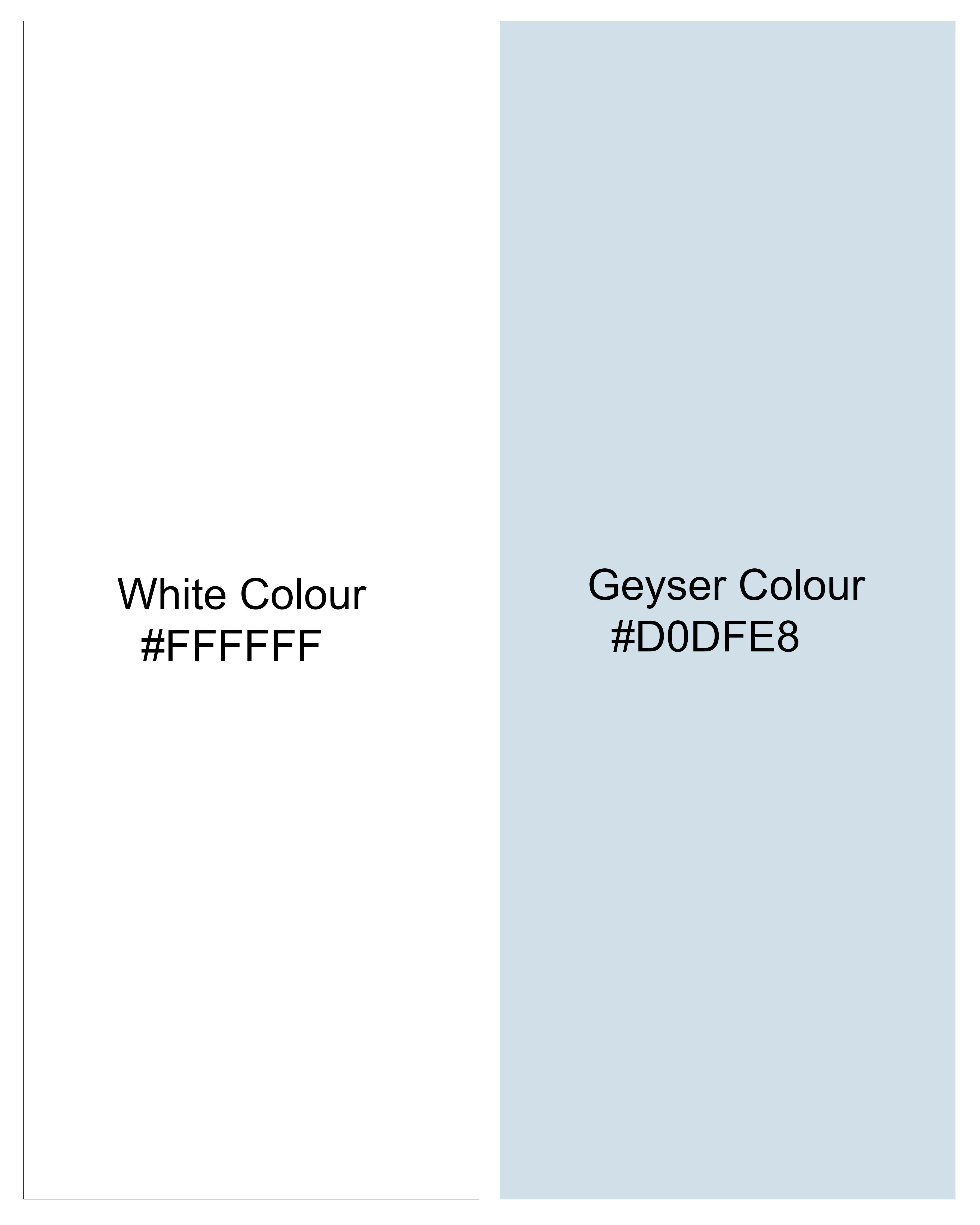 Bright White with Geyser Blue Twill Striped Premium Cotton Kurta Shirt 9267-KS-38,9267-KS-H-38,9267-KS-39,9267-KS-H-39,9267-KS-40,9267-KS-H-40,9267-KS-42,9267-KS-H-42,9267-KS-44,9267-KS-H-44,9267-KS-46,9267-KS-H-46,9267-KS-48,9267-KS-H-48,9267-KS-50,9267-KS-H-50,9267-KS-52,9267-KS-H-52