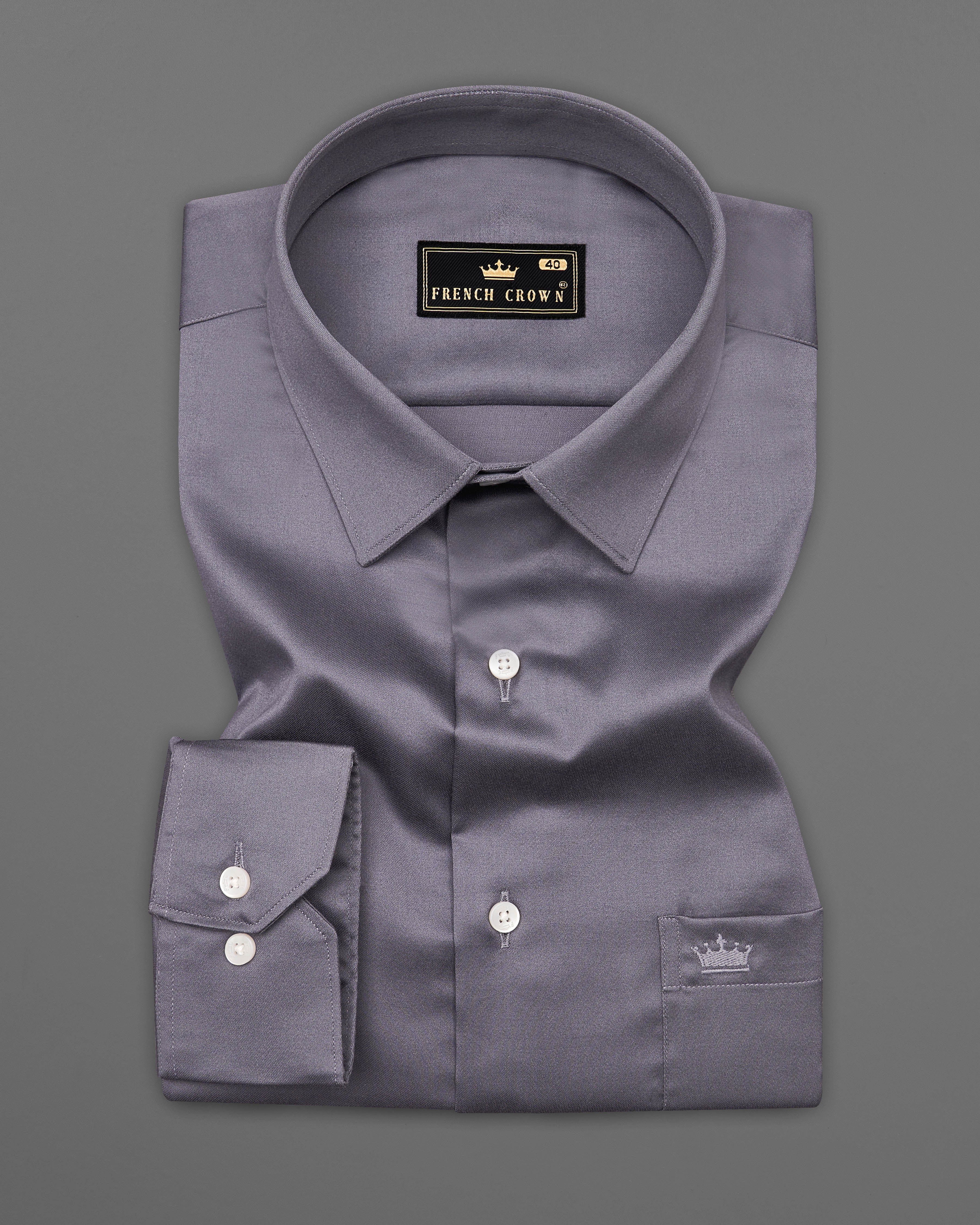 Storm Gray Super Soft Premium Cotton Shirt 9324-38, 9324-H-38, 9324-39, 9324-H-39, 9324-40, 9324-H-40, 9324-42, 9324-H-42, 9324-44, 9324-H-44, 9324-46, 9324-H-46, 9324-48, 9324-H-48, 9324-50, 9324-H-50, 9324-52, 9324-H-52