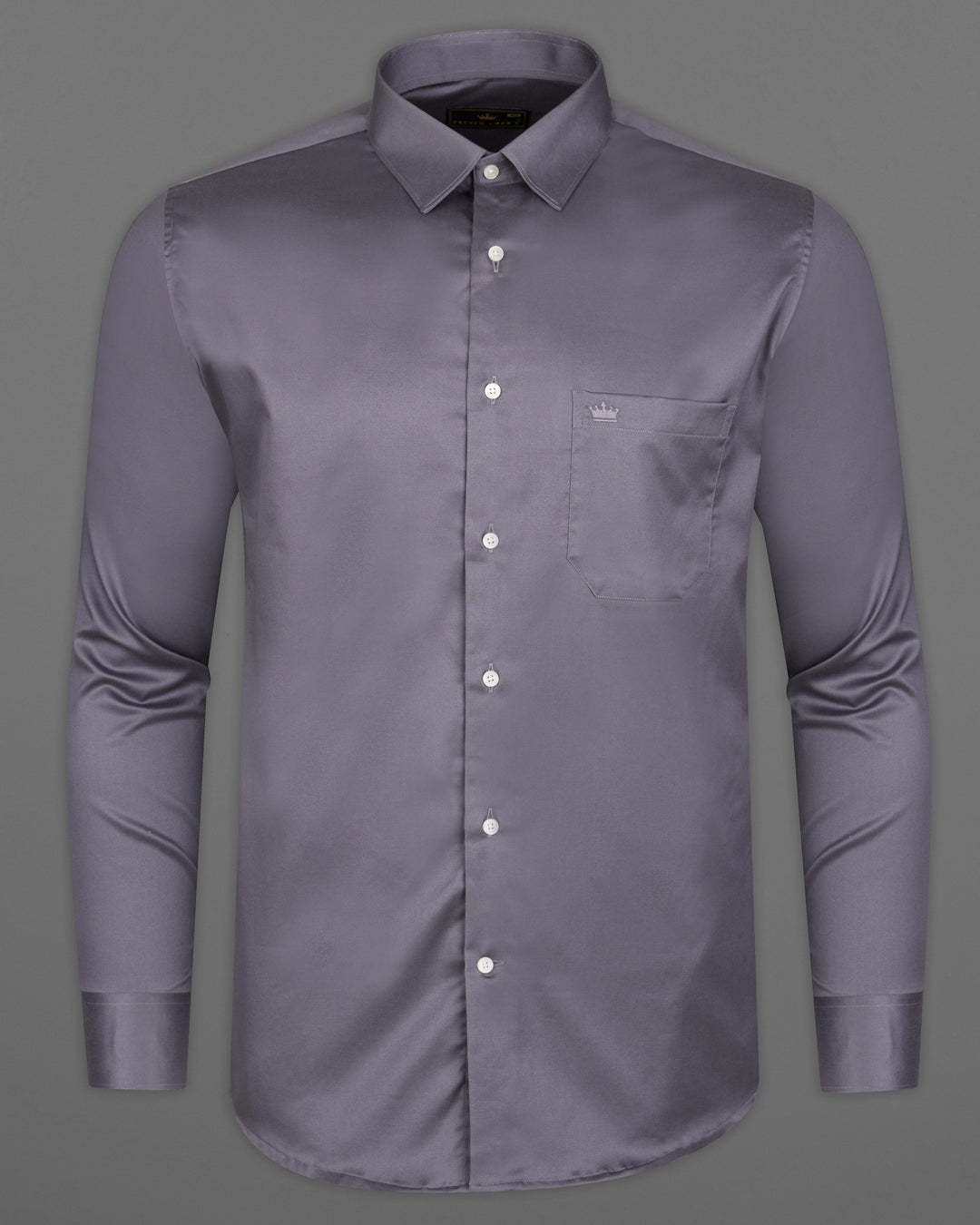 Buy Khadi Silk Men's Dark Purple Half Sleeves Formal Shirt (40) at Amazon.in