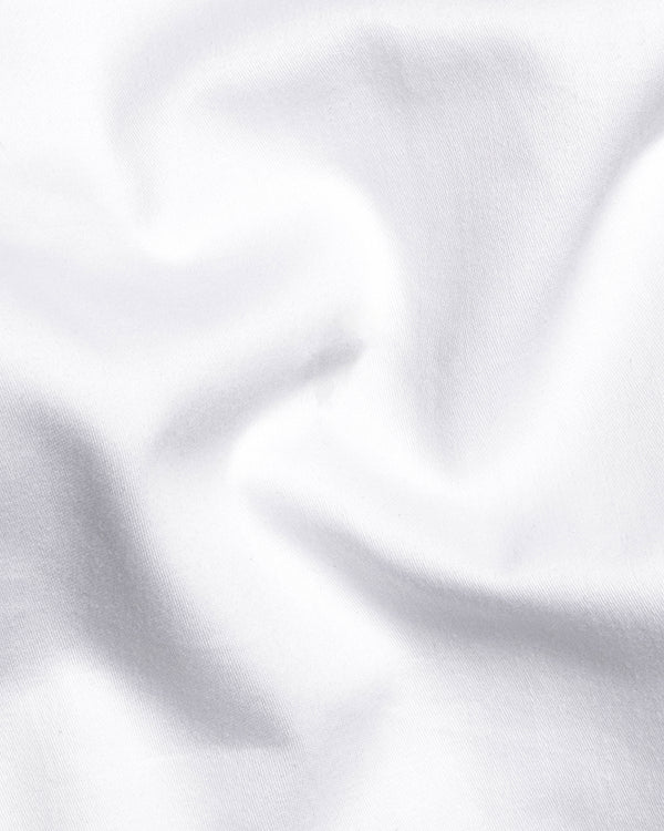 Bright White Birds Digital Printed Super Soft Premium Cotton Shirt
