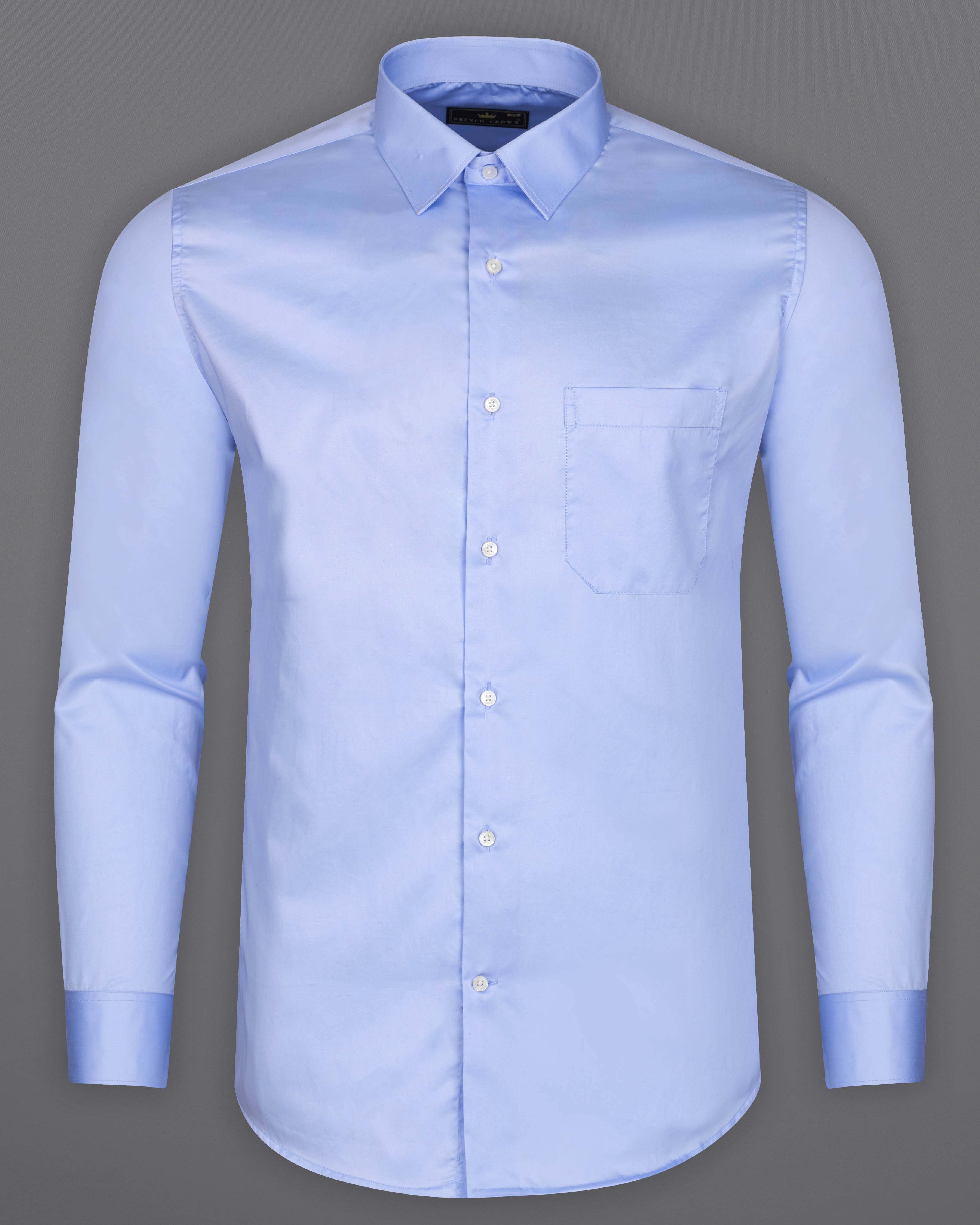 Spindle Blue Super Soft Premium Cotton Shirt 9381-38, 9381-H-38, 9381-39, 9381-H-39, 9381-40, 9381-H-40, 9381-42, 9381-H-42, 9381-44, 9381-H-44, 9381-46, 9381-H-46, 9381-48, 9381-H-48, 9381-50, 9381-H-50, 9381-52, 9381-H-52