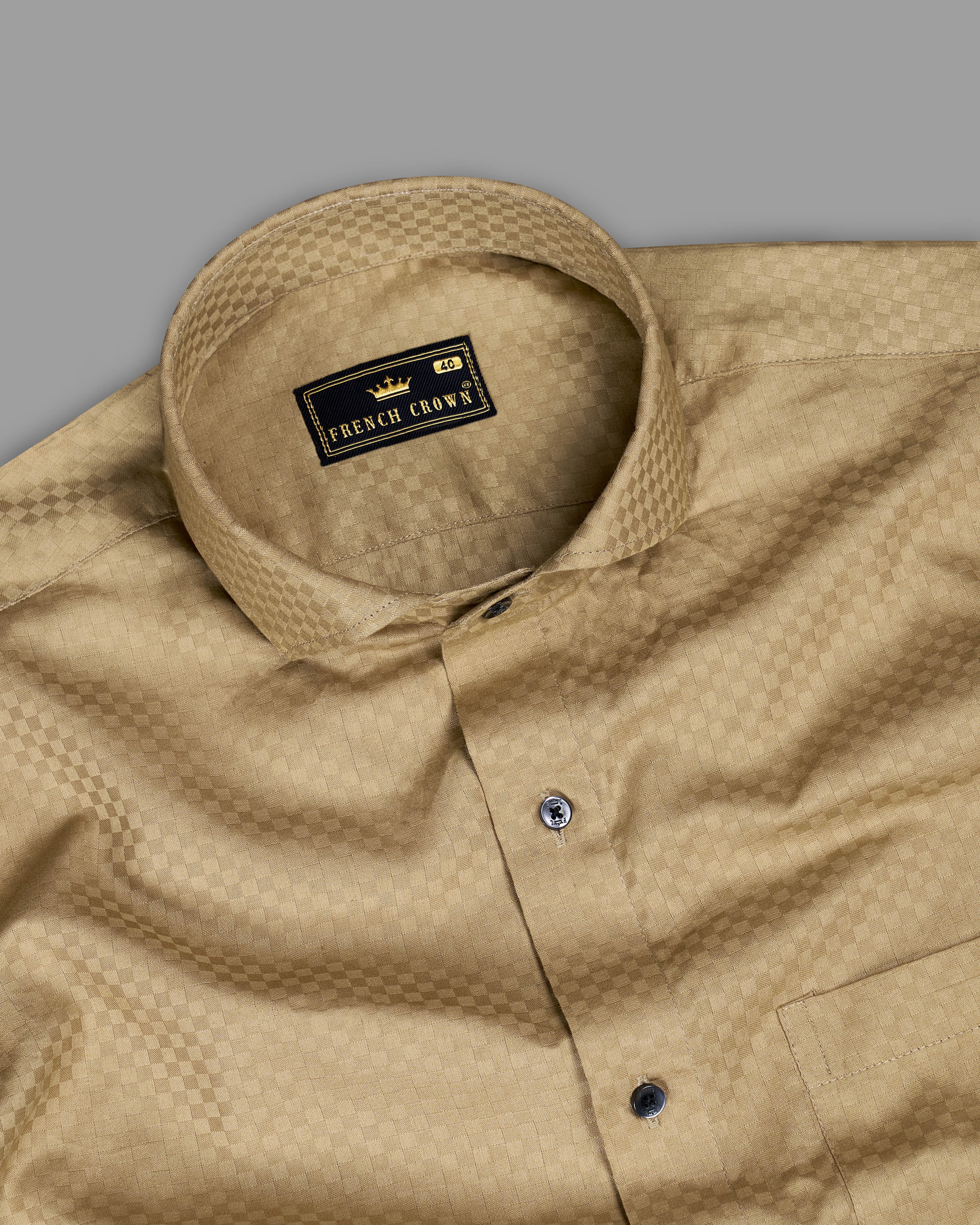 Sandrift Brown Dobby Textured Premium Giza Cotton Shirt 9409-CA-BLK-38, 9409-CA-BLK-H-38, 9409-CA-BLK-39, 9409-CA-BLK-H-39, 9409-CA-BLK-40, 9409-CA-BLK-H-40, 9409-CA-BLK-42, 9409-CA-BLK-H-42, 9409-CA-BLK-44, 9409-CA-BLK-H-44, 9409-CA-BLK-46, 9409-CA-BLK-H-46, 9409-CA-BLK-48, 9409-CA-BLK-H-48, 9409-CA-BLK-50, 9409-CA-BLK-H-50, 9409-CA-BLK-52, 9409-CA-BLK-H-52