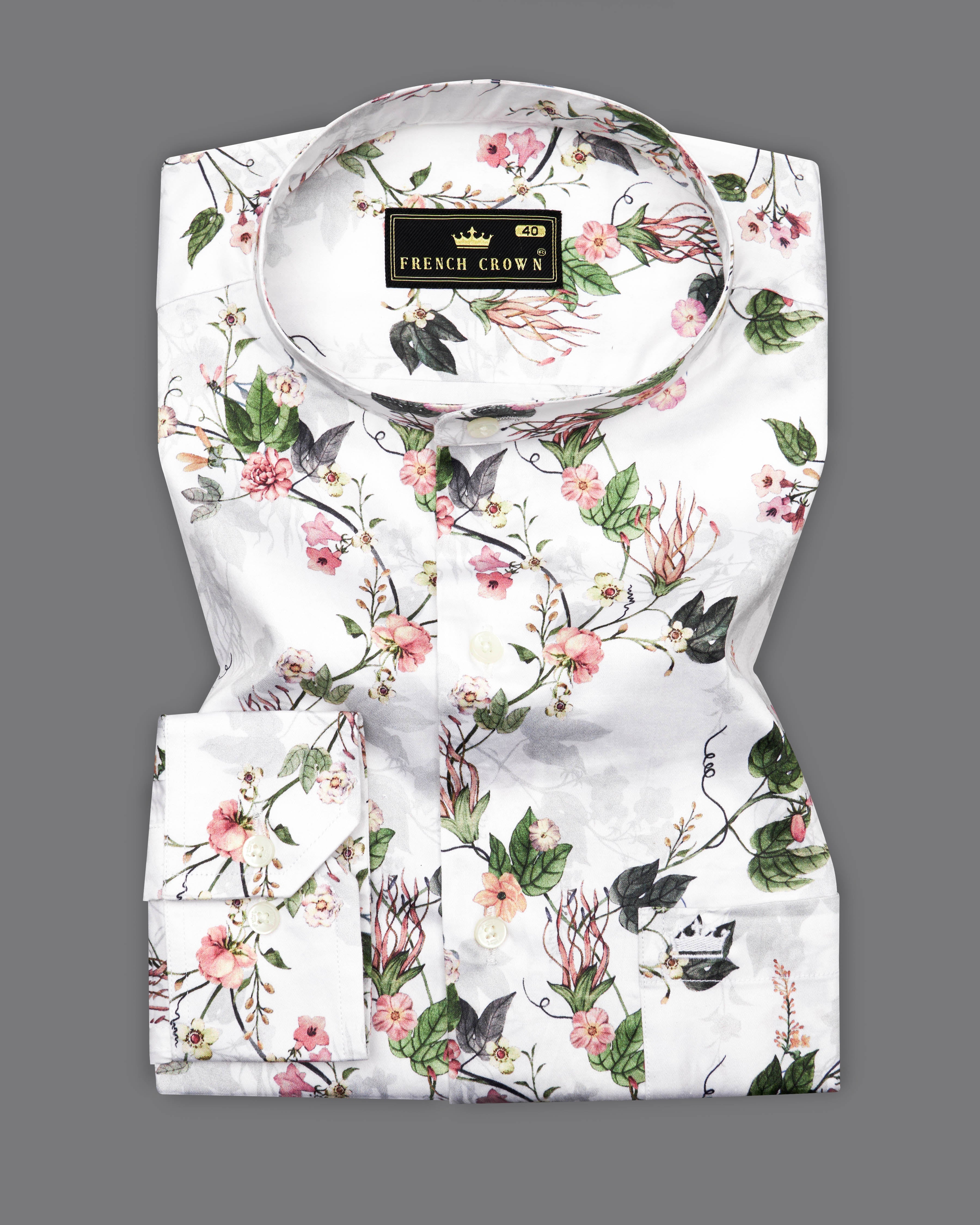 Bright White Multicolour Floral Printed Super Soft Premium Cotton Shirt 9441-M-38, 9441-M-H-38, 9441-M-39, 9441-M-H-39, 9441-M-40, 9441-M-H-40, 9441-M-42, 9441-M-H-42, 9441-M-44, 9441-M-H-44, 9441-M-46, 9441-M-H-46, 9441-M-48, 9441-M-H-48, 9441-M-50, 9441-M-H-50, 9441-M-52, 9441-M-H-52