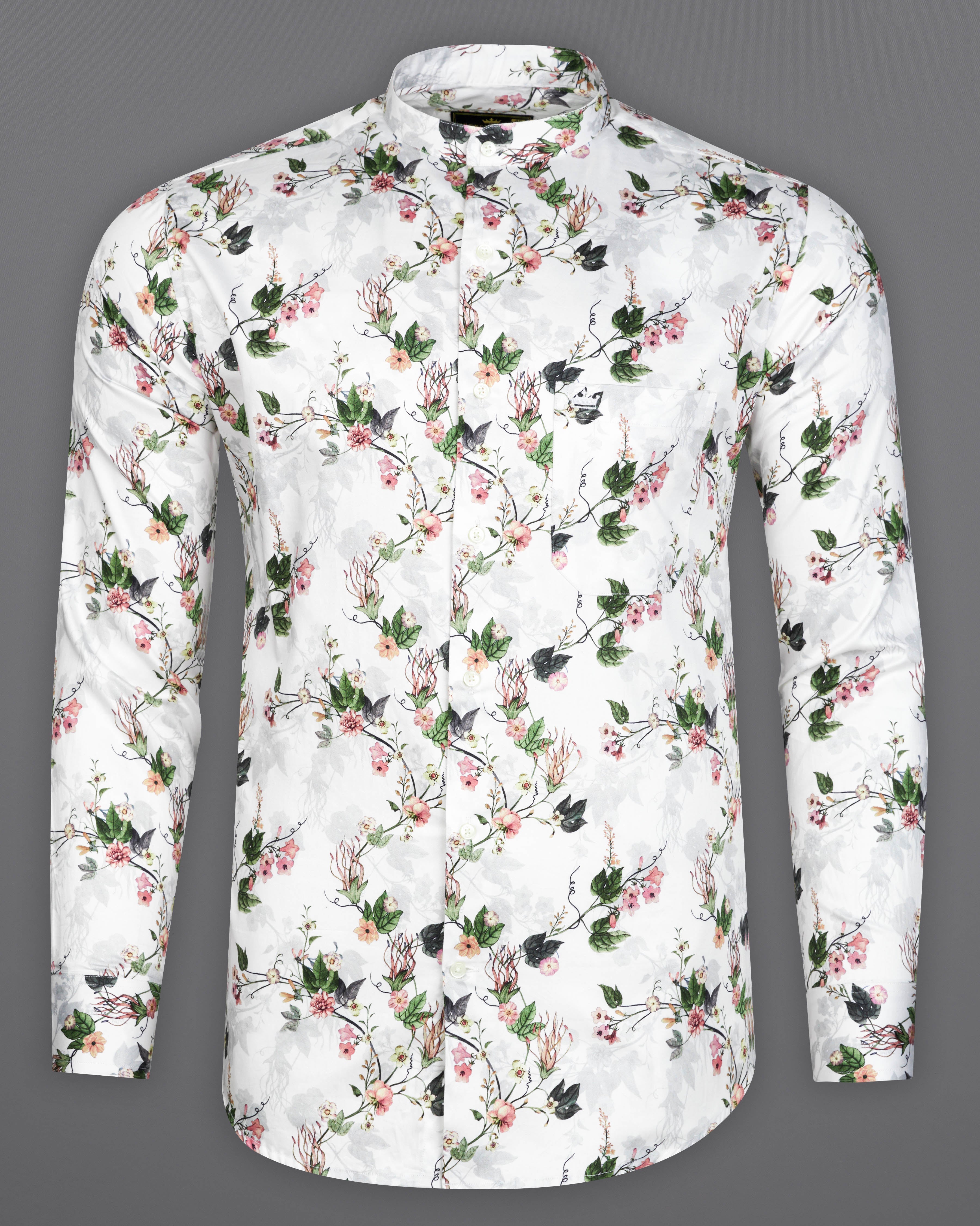 Bright White Multicolour Floral Printed Super Soft Premium Cotton Shirt 9441-M-38, 9441-M-H-38, 9441-M-39, 9441-M-H-39, 9441-M-40, 9441-M-H-40, 9441-M-42, 9441-M-H-42, 9441-M-44, 9441-M-H-44, 9441-M-46, 9441-M-H-46, 9441-M-48, 9441-M-H-48, 9441-M-50, 9441-M-H-50, 9441-M-52, 9441-M-H-52